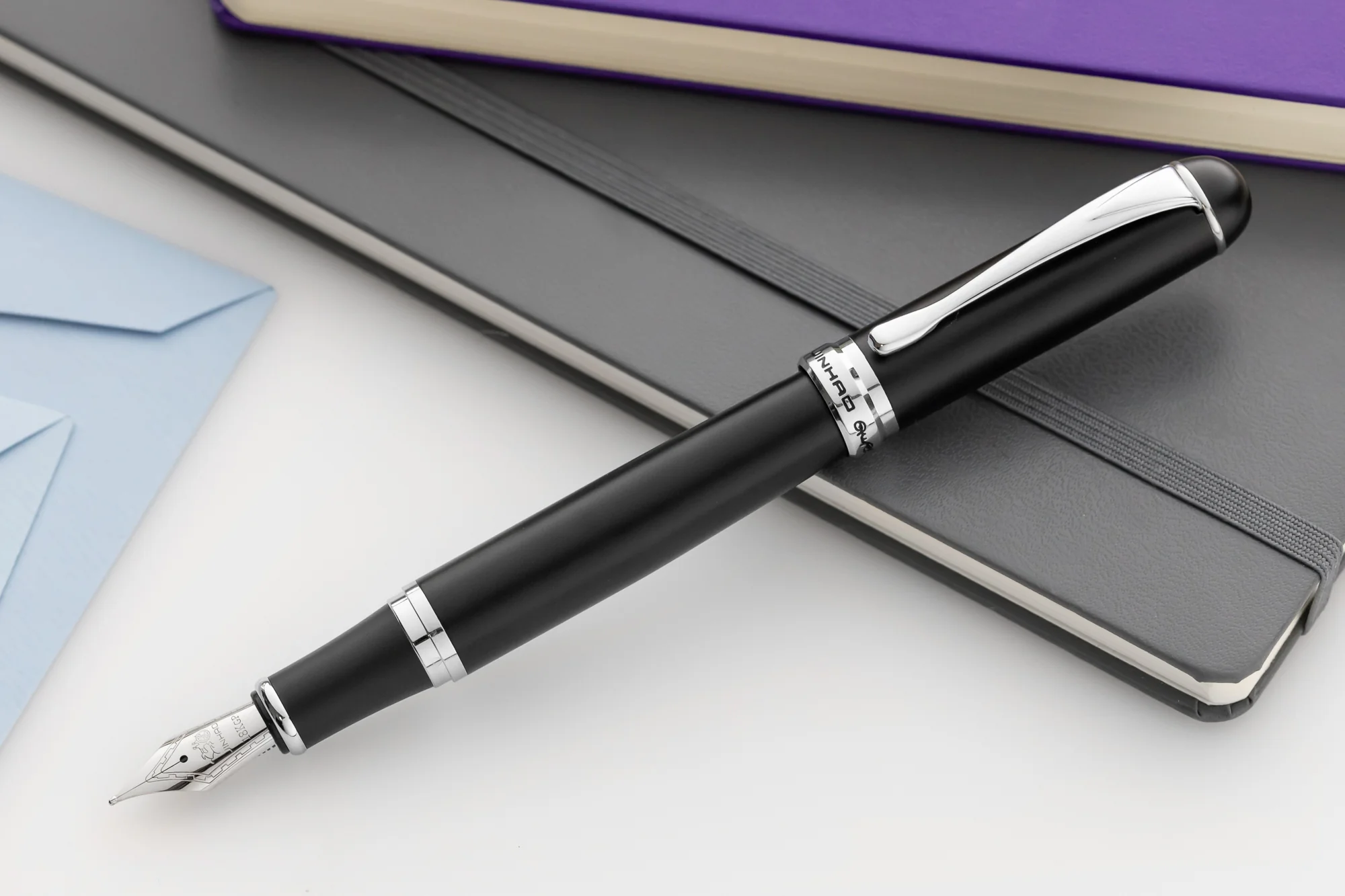 Jinhao X750 Fountain Pen - Frosted Black - Image 6