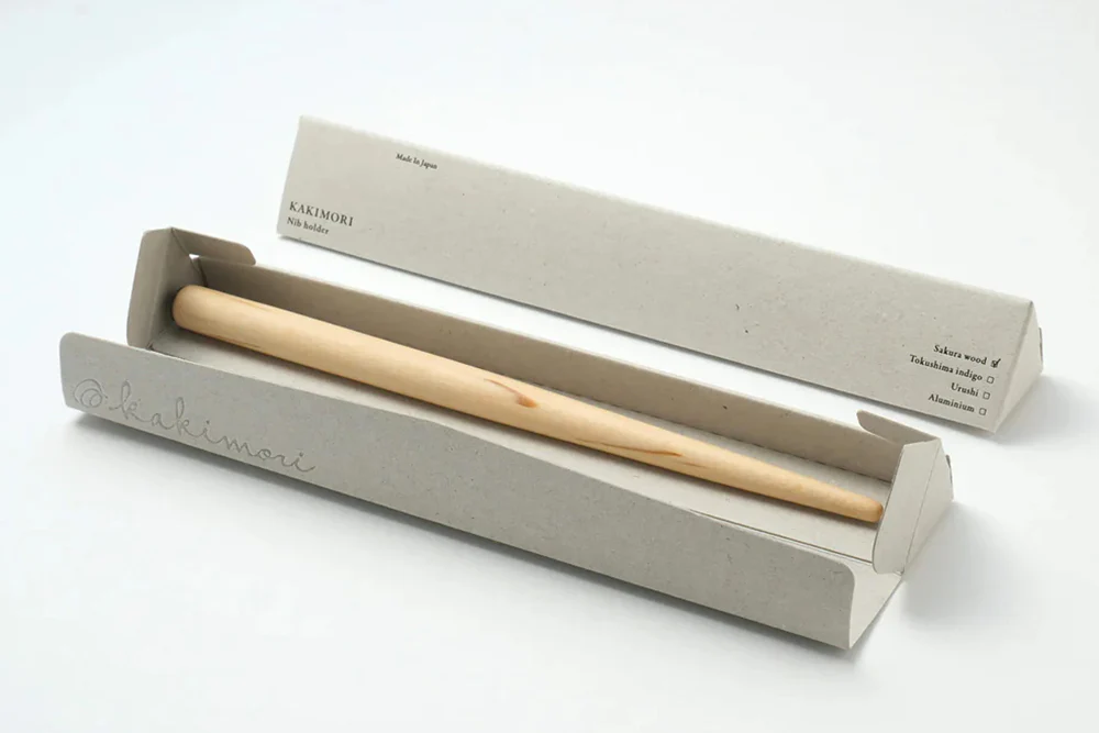 Kakimori White Sakura Wood Nib Holder - Image 10