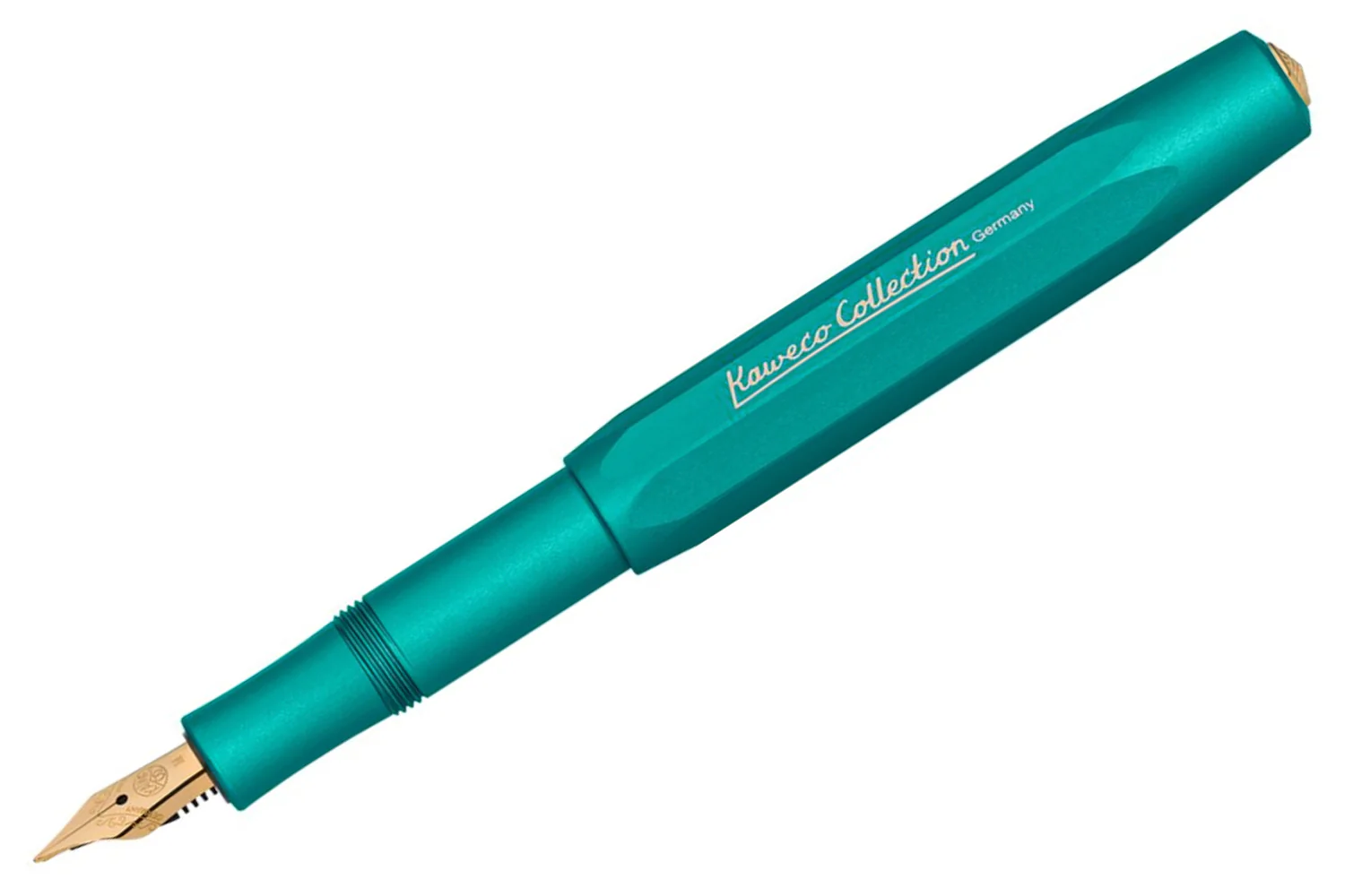Kaweco AL Sport Fountain Pen - Iguana Blue - Image 13