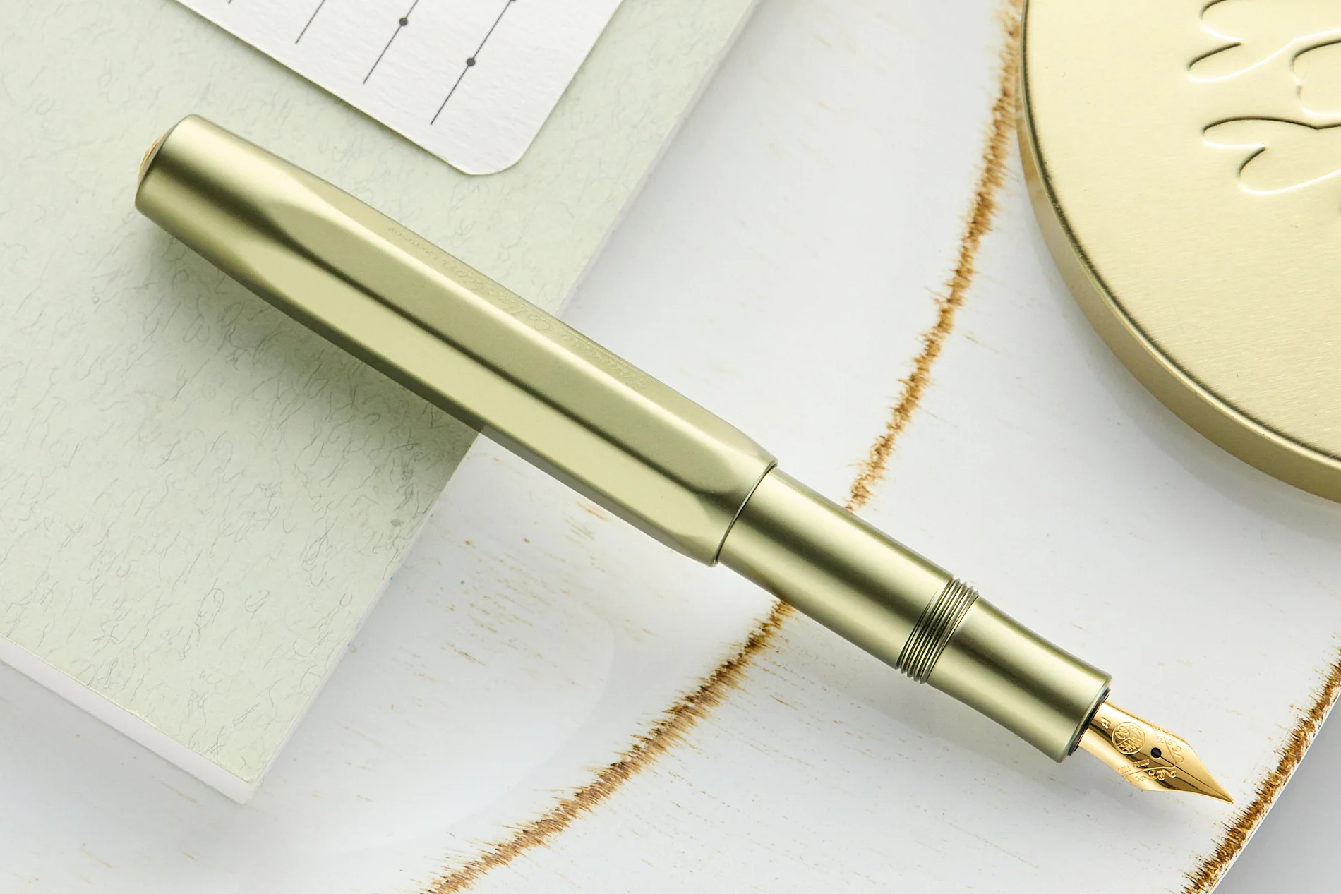 Kaweco AL Sport Fountain Pen - Olivine (Limited Production) - Image 11