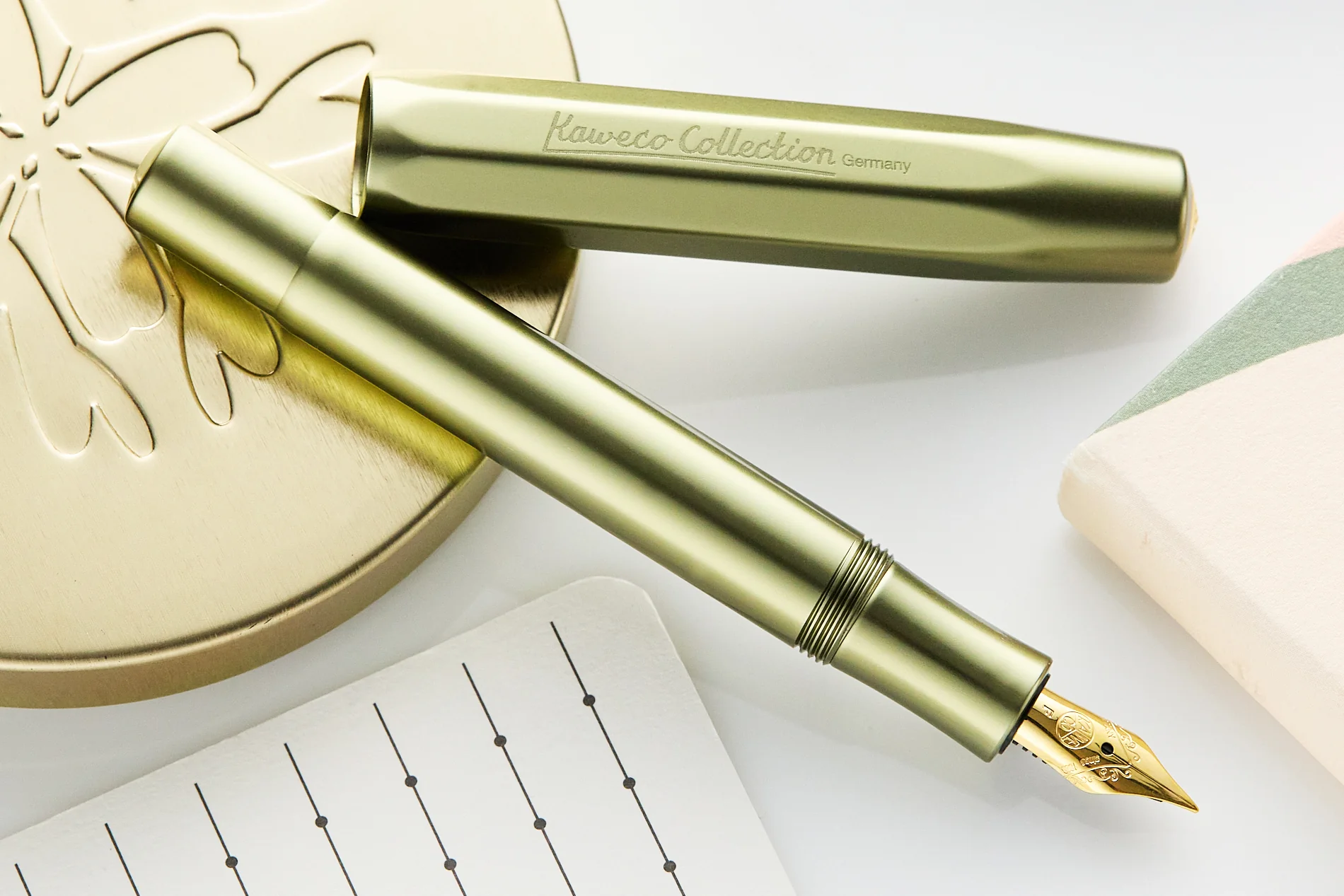Kaweco AL Sport Fountain Pen - Olivine (Limited Production) - Image 6