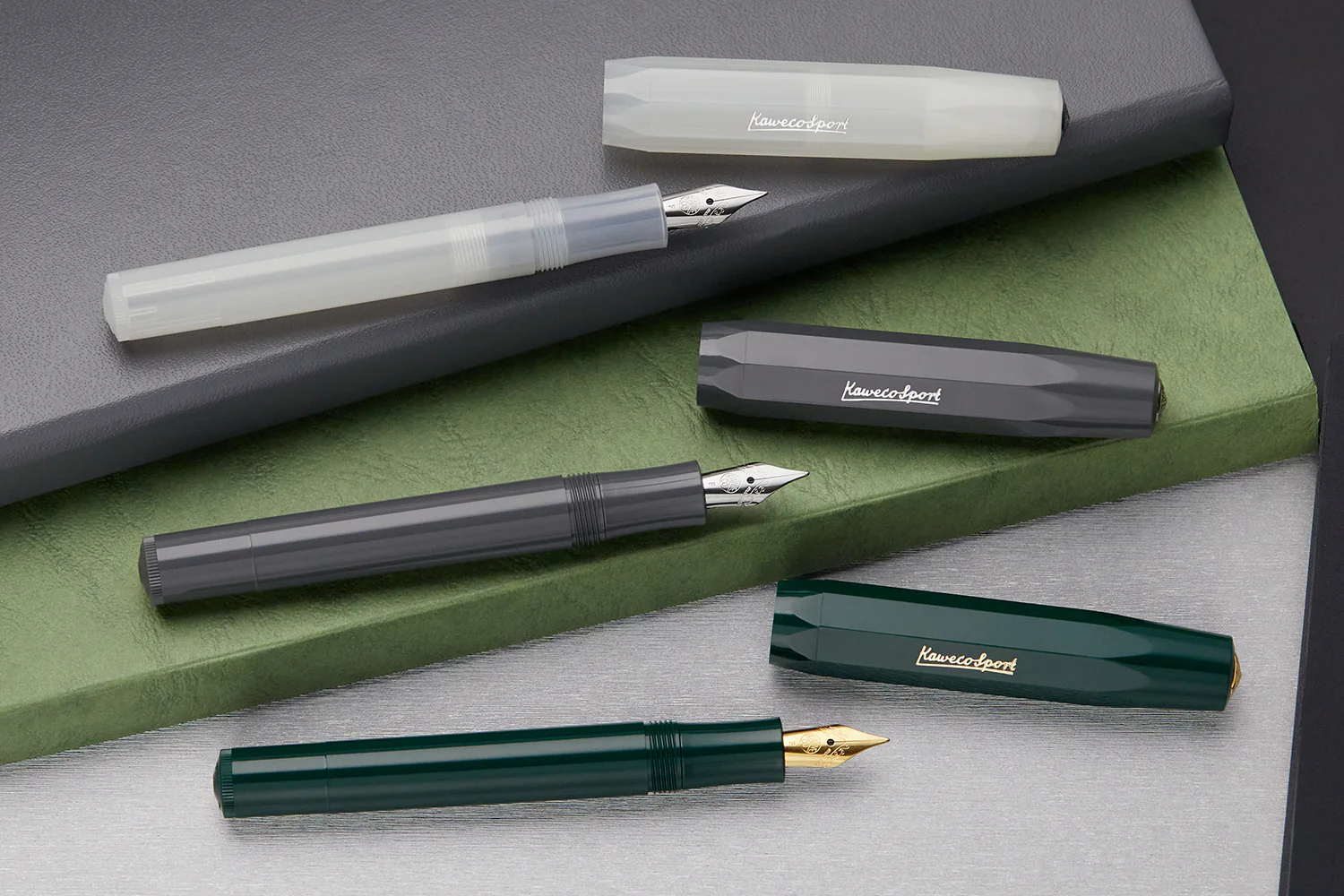 Kaweco Frosted Sport Fountain Pen - Natural Coconut - Image 13