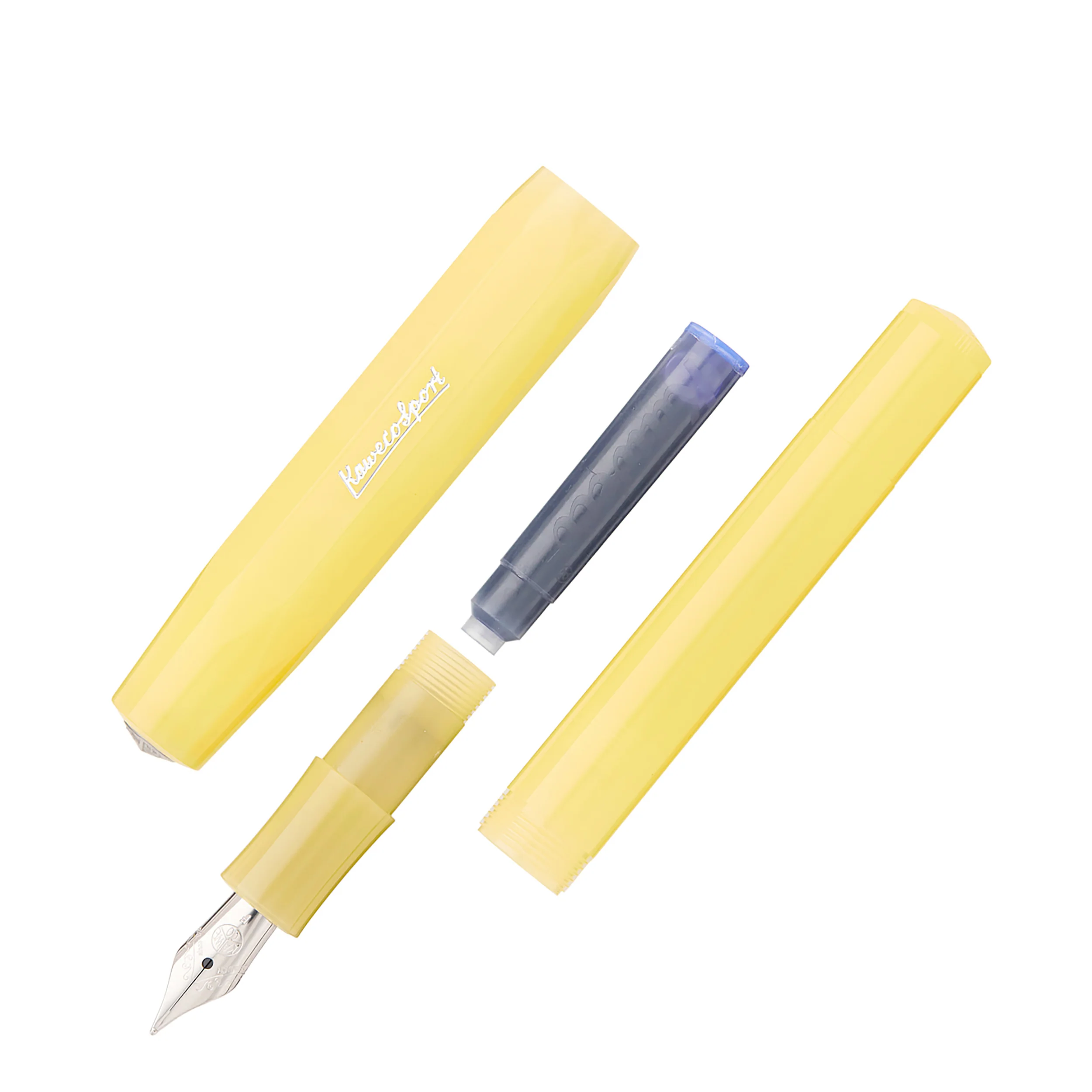 Kaweco Frosted Sport Fountain Pen - Sweet Banana - Image 3