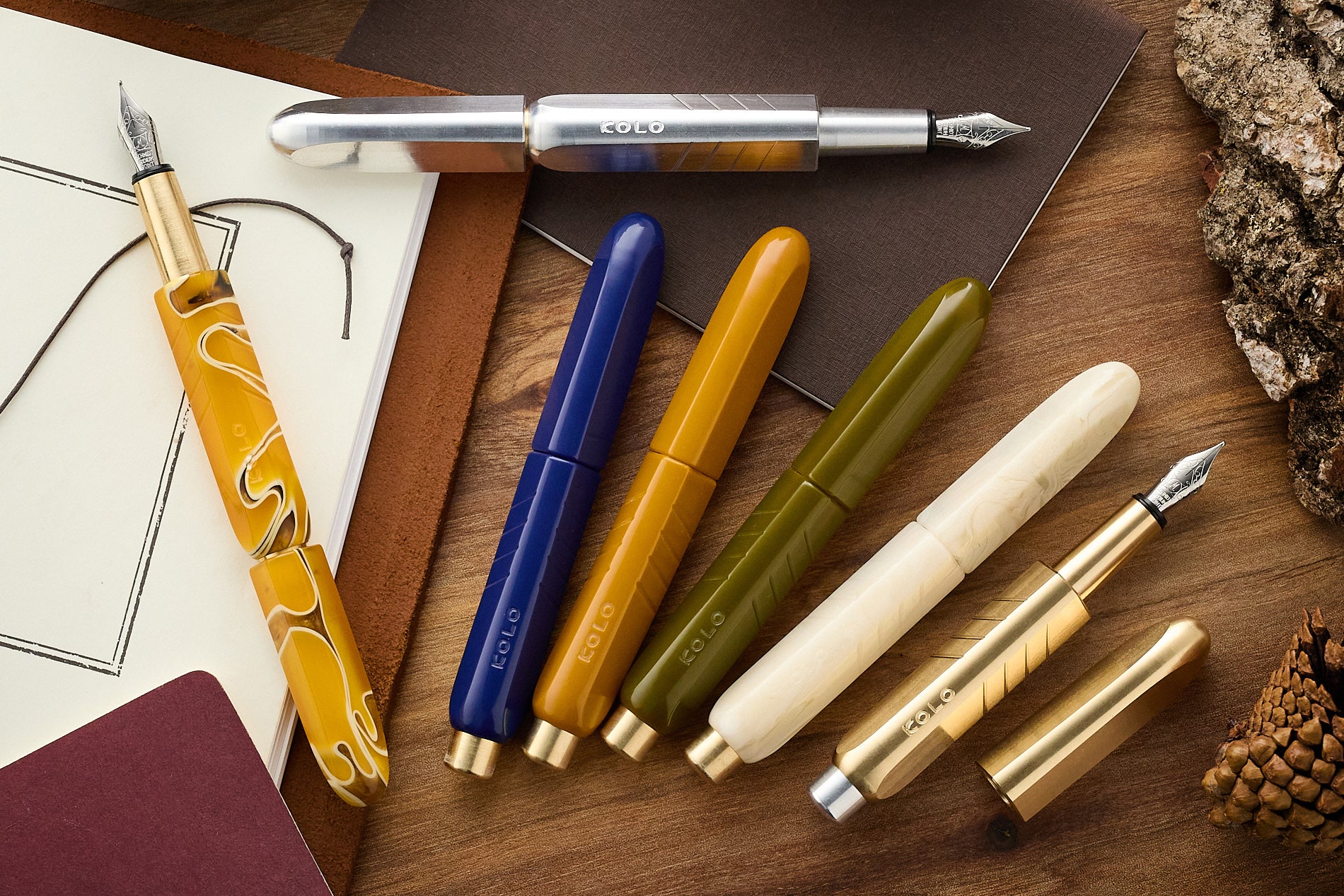 Kolo Tino Fountain Pen - Acrylic Dune (Special Edition) - Image 9