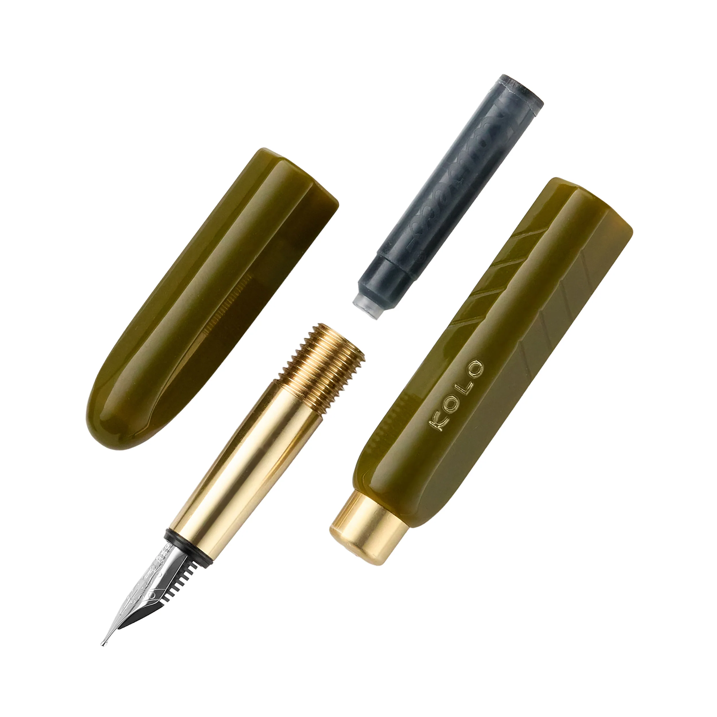 Kolo Tino Fountain Pen - Acrylic Wasabi - Image 3