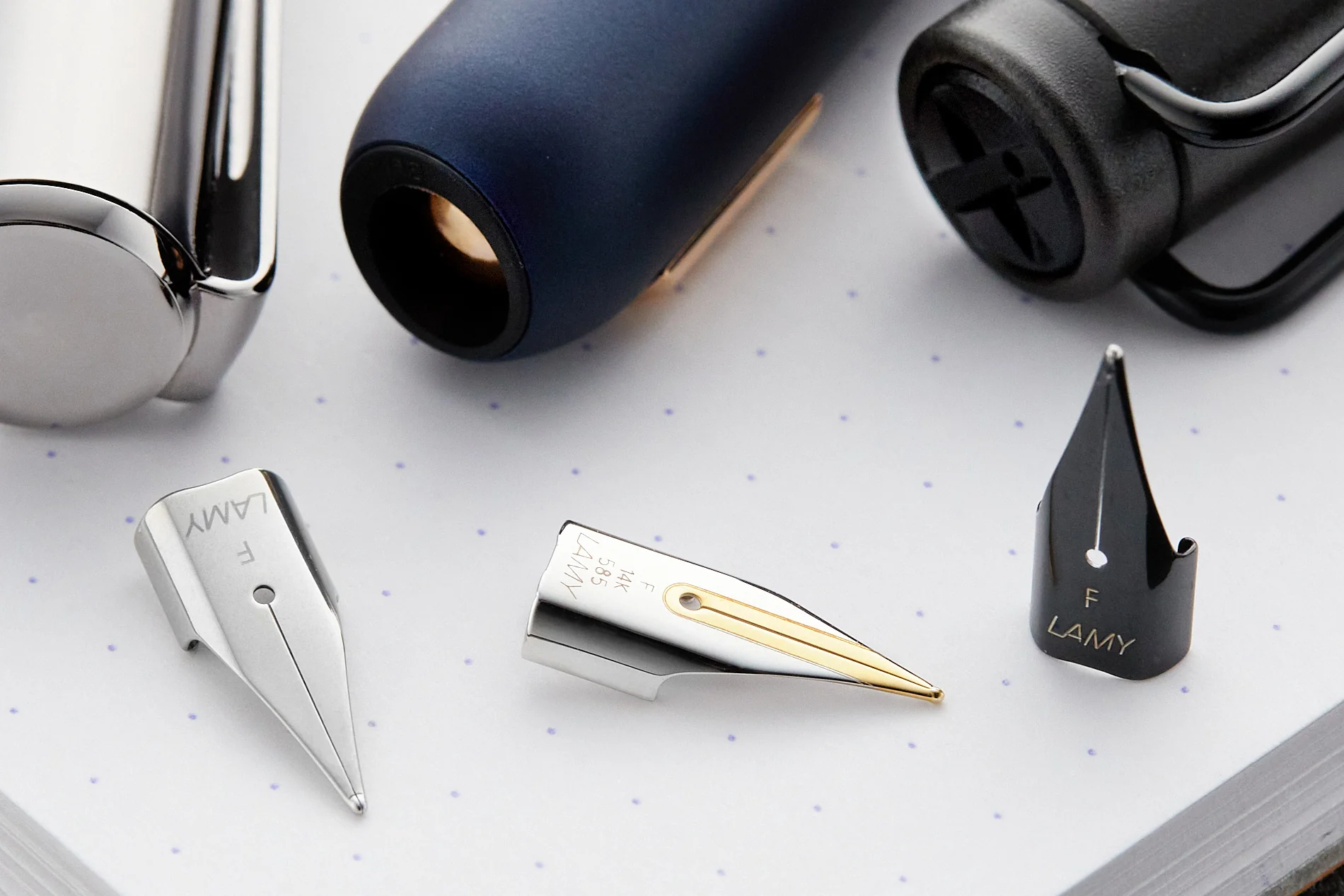 LAMY 14k Gold Nib - Two-Tone - Image 8