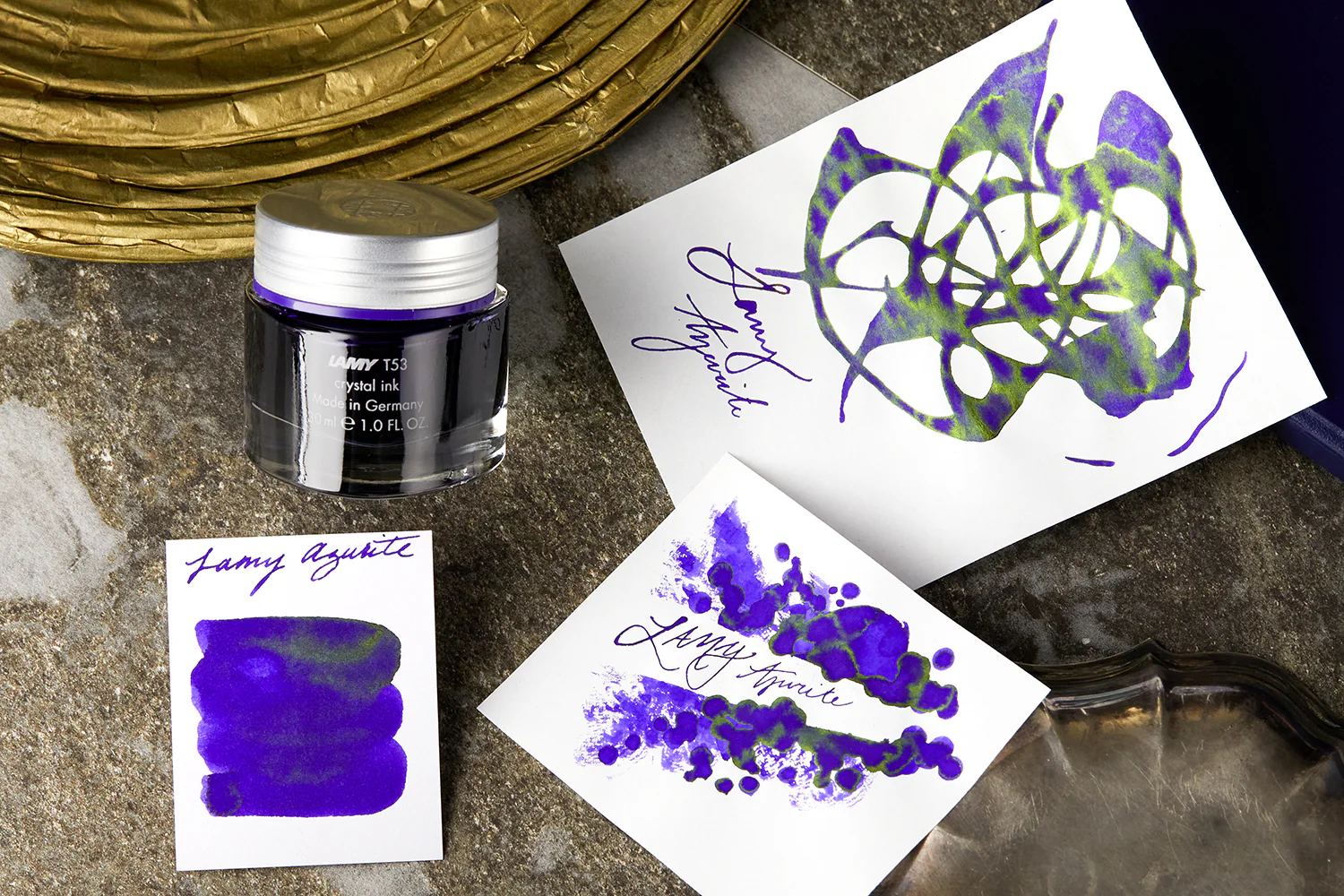 LAMY azurite - Ink Sample - Image 8