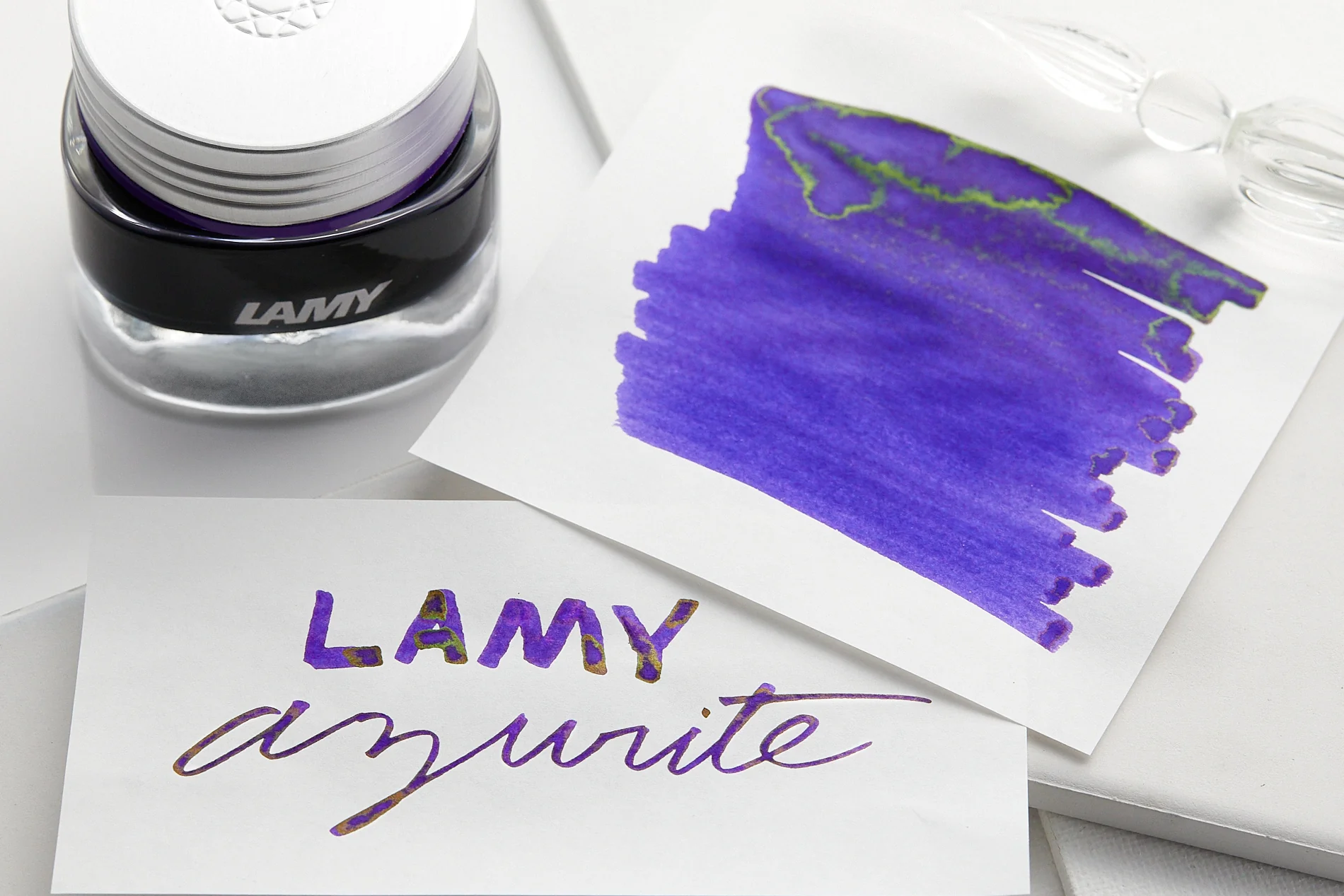 LAMY azurite - Ink Sample - Image 6