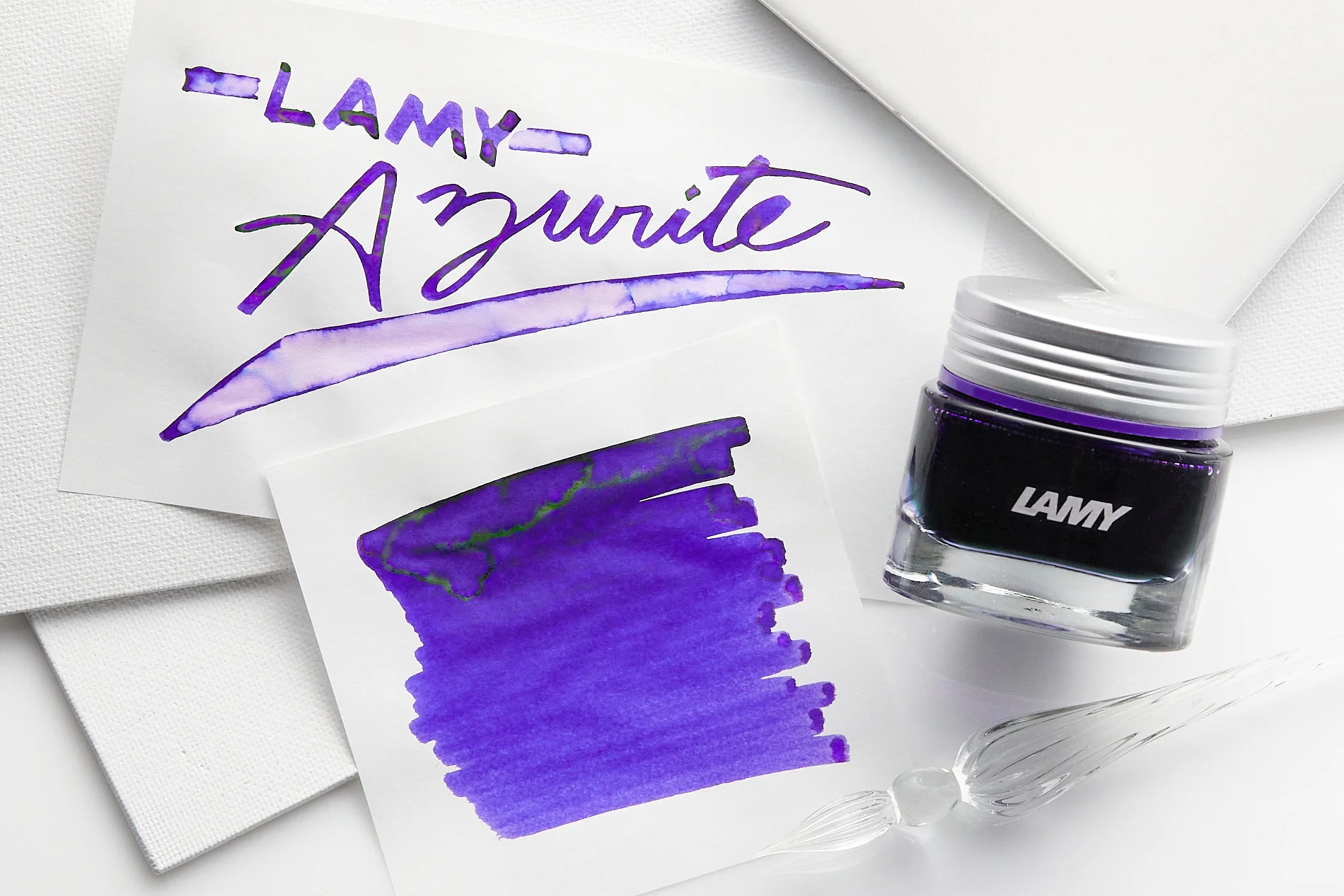 LAMY azurite - Ink Sample - Image 7