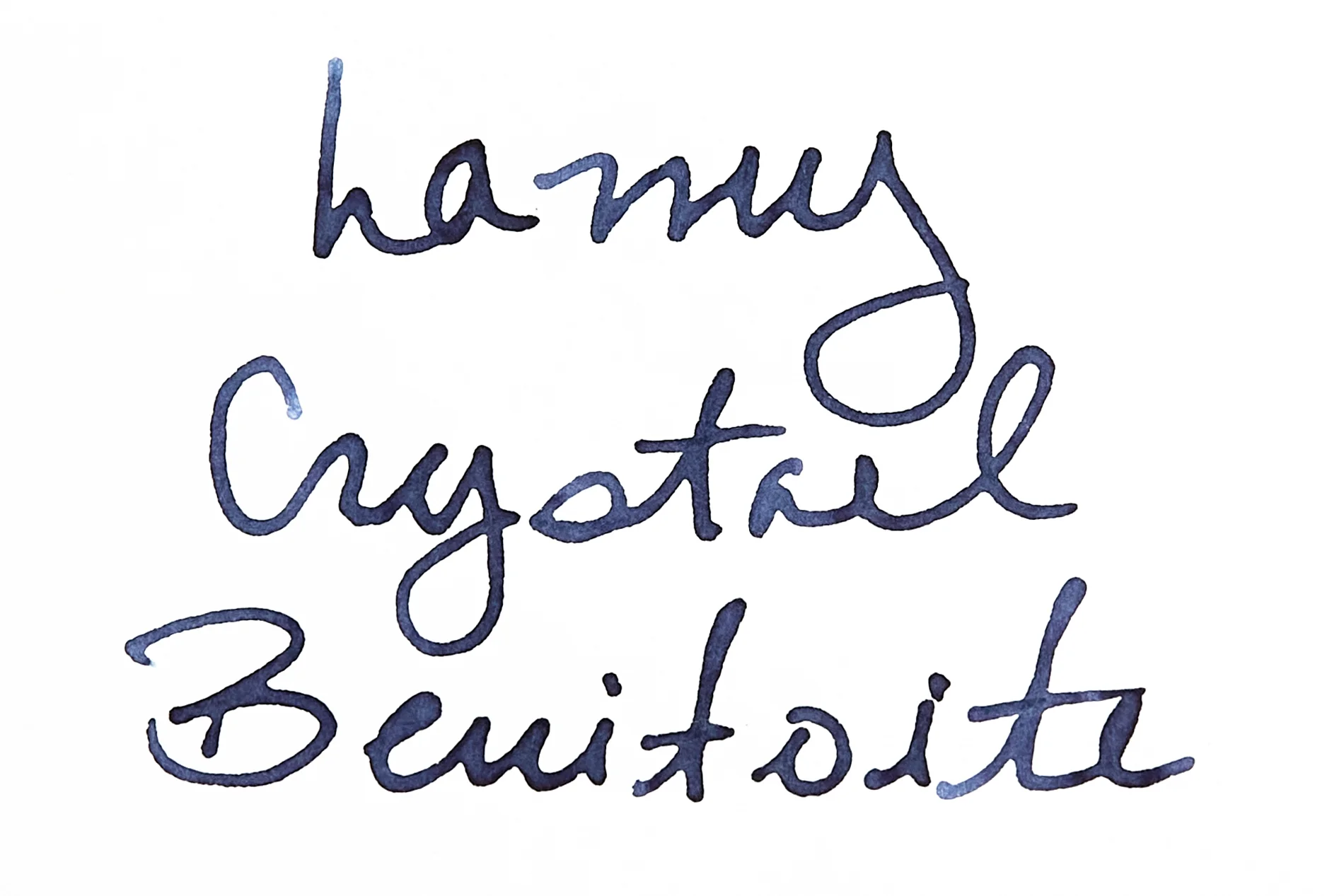 LAMY benitoite - Ink Sample - Image 3