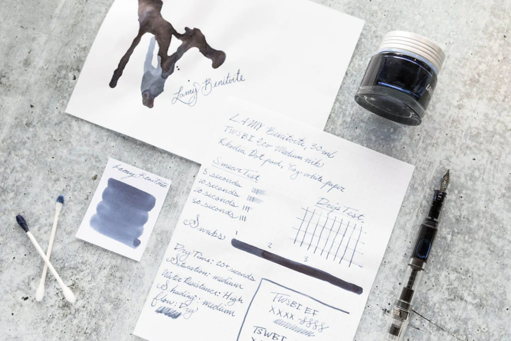 LAMY benitoite - Ink Sample - Image 7