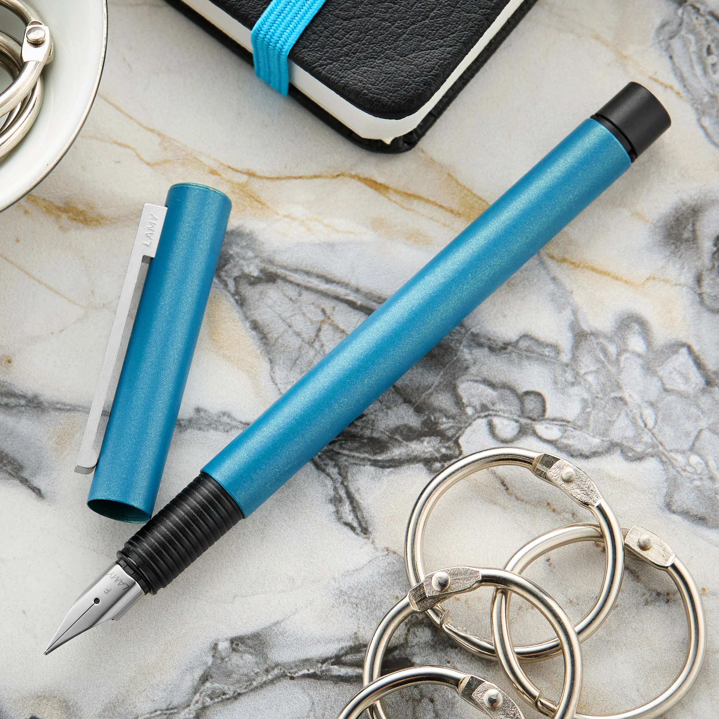 LAMY cp1 Fountain Pen - aquamarine - Image 10