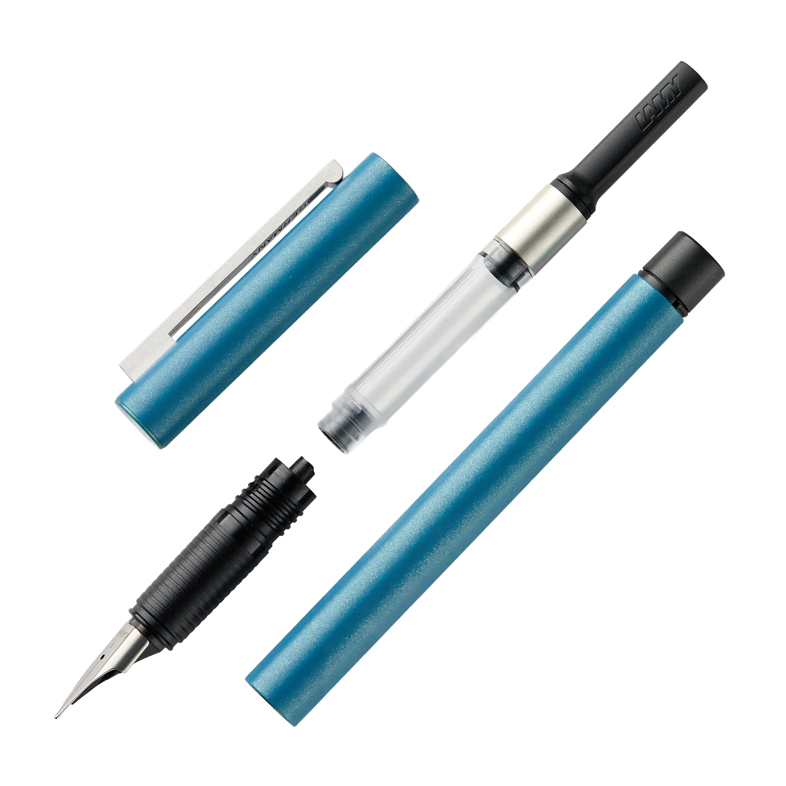 LAMY cp1 Fountain Pen - aquamarine - Image 3