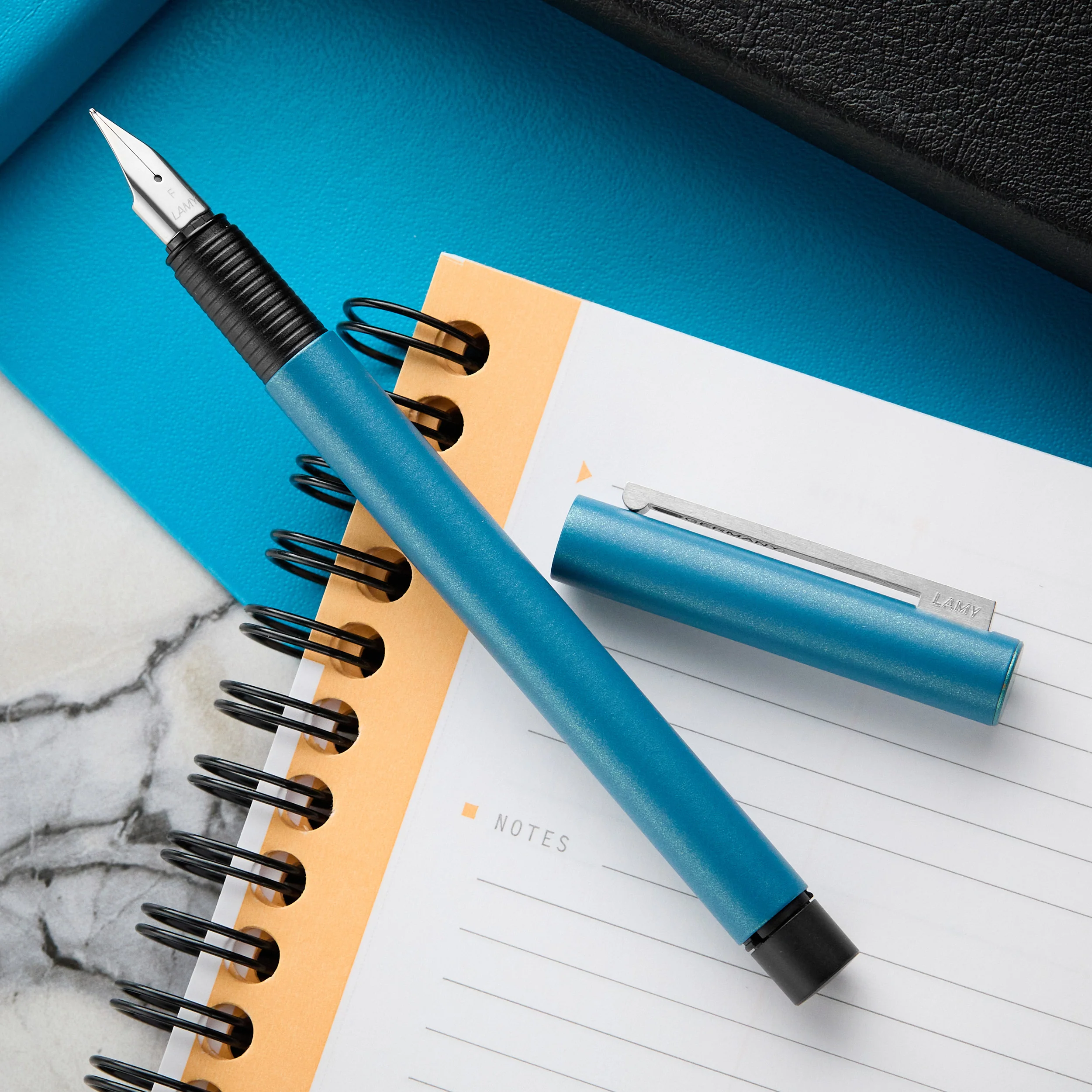 LAMY cp1 Fountain Pen - aquamarine - Image 5