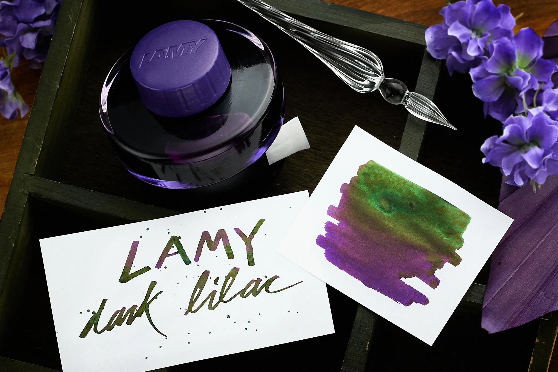 LAMY dark lilac - Ink Sample - Image 4