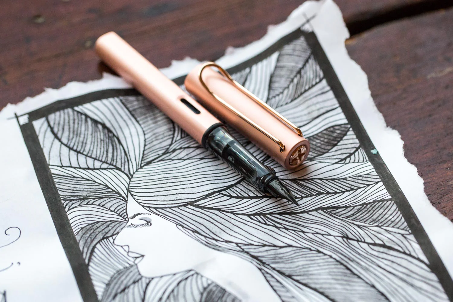 LAMY Lx Fountain Pen - rosegold - Image 7
