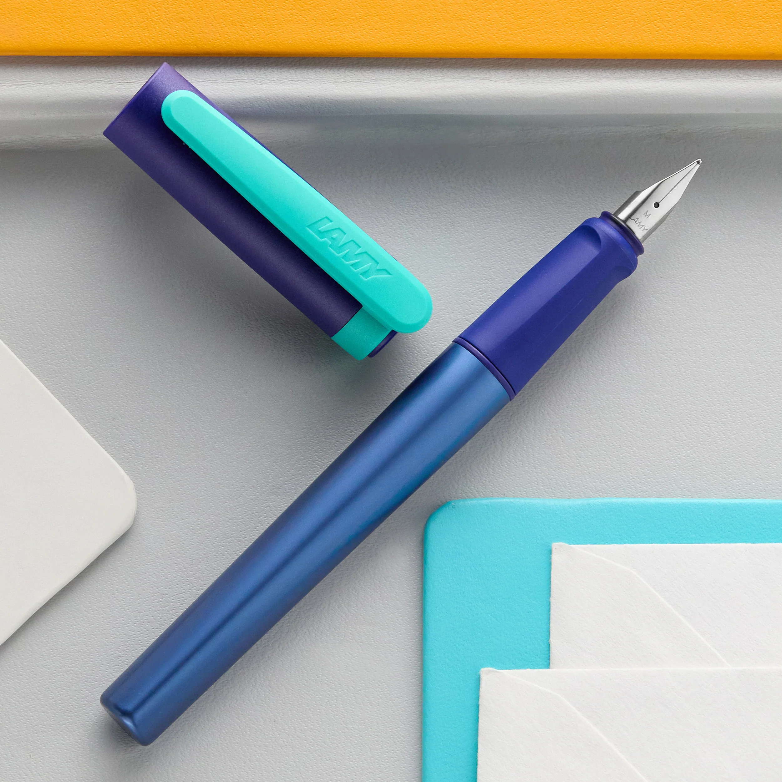 LAMY nexx Fountain Pen - multi-blue (Special Edition) - Image 9