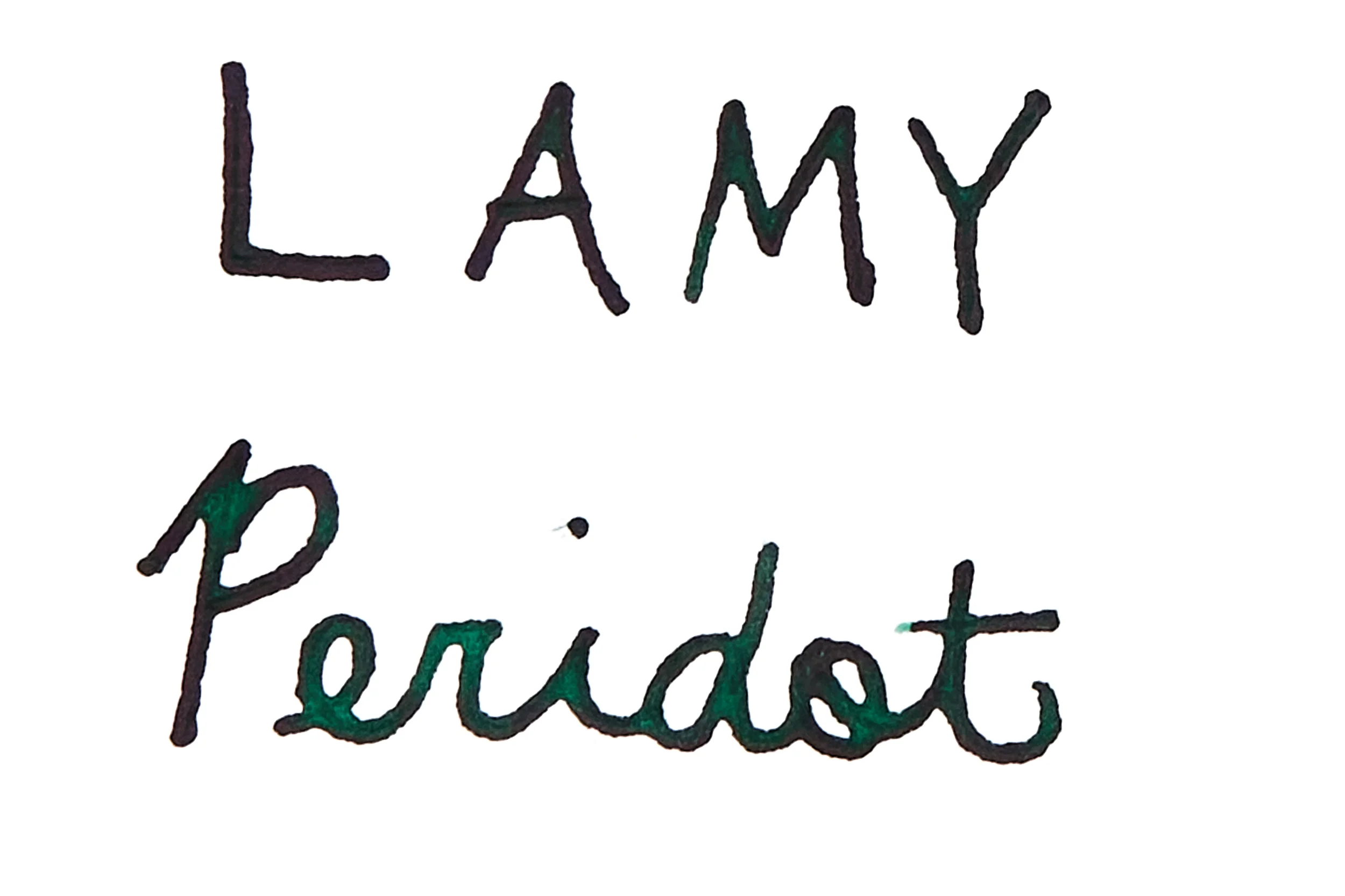 LAMY peridot - Ink Sample - Image 2