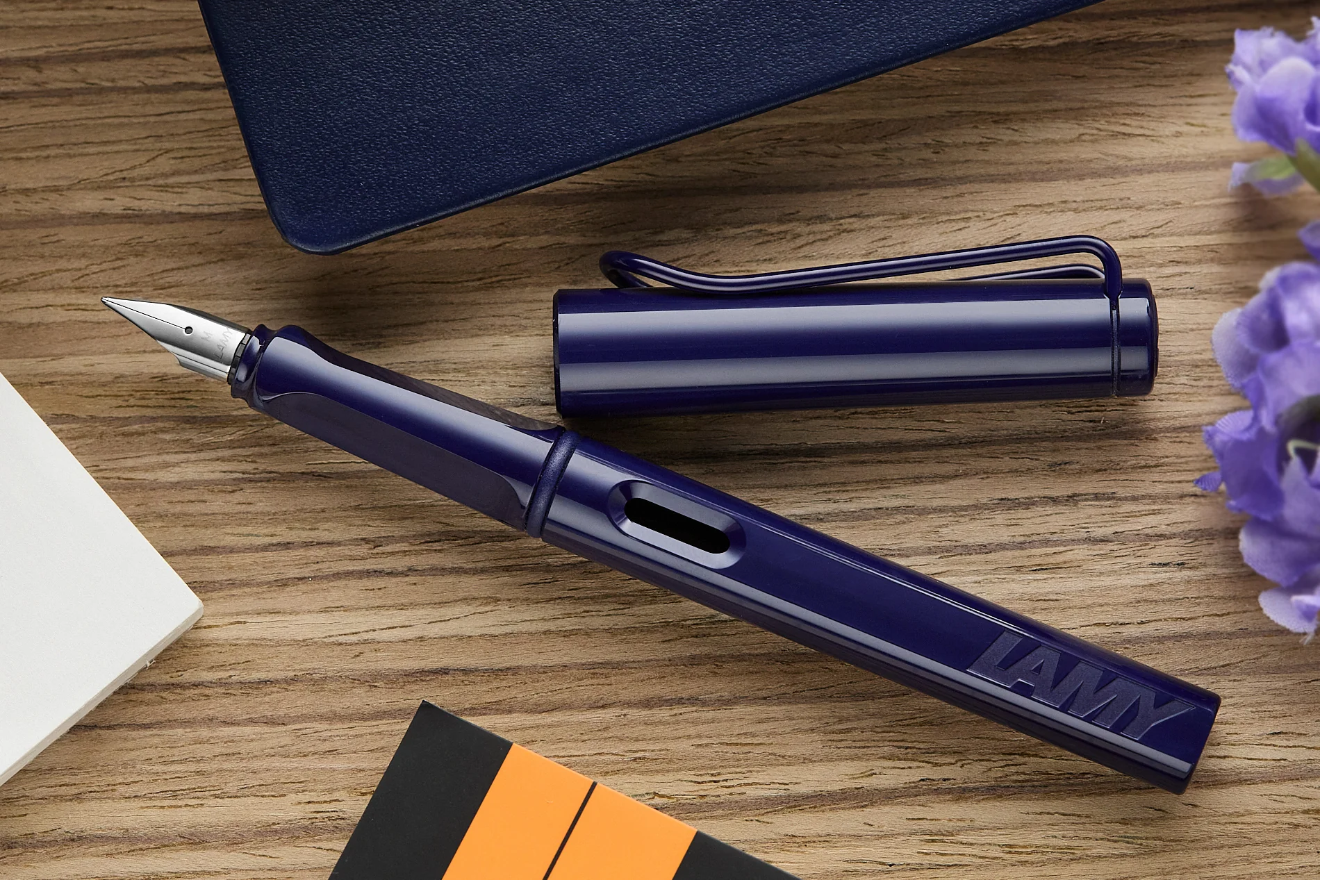 LAMY safari Fountain Pen - dark dusk (Special Edition) - Image 4