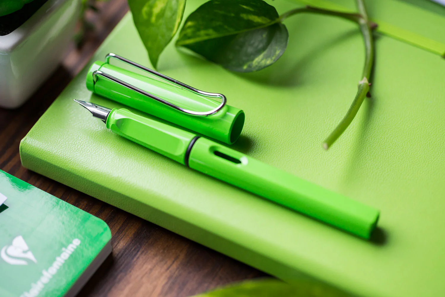 LAMY safari Fountain Pen - green - Image 11
