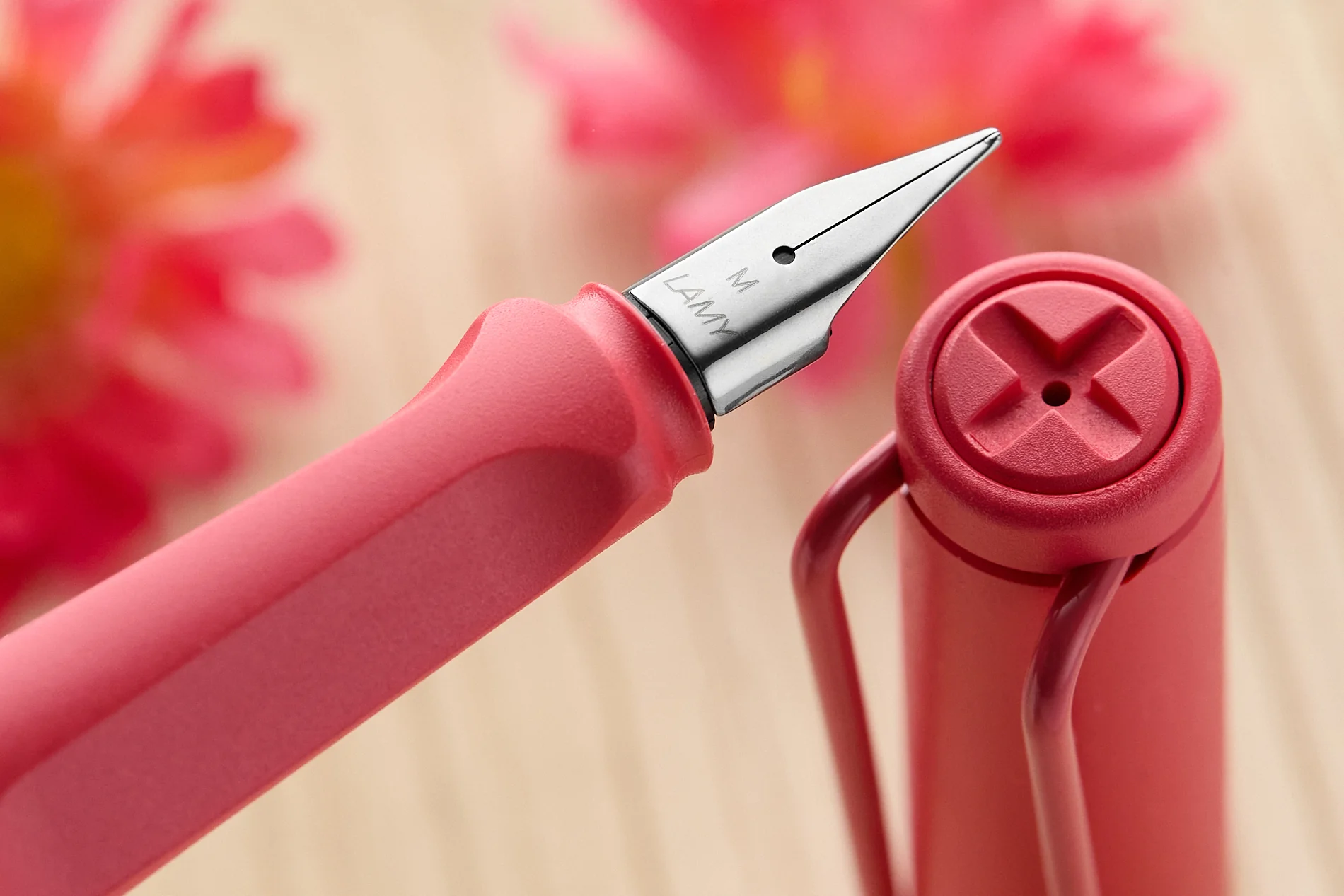 LAMY safari Fountain Pen - sunset coral (Special Edition) - Image 8