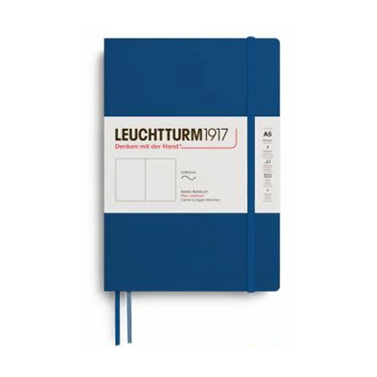 Leuchtturm1917 Medium A5 Notebook - Indigo, Dot Grid - Image 9