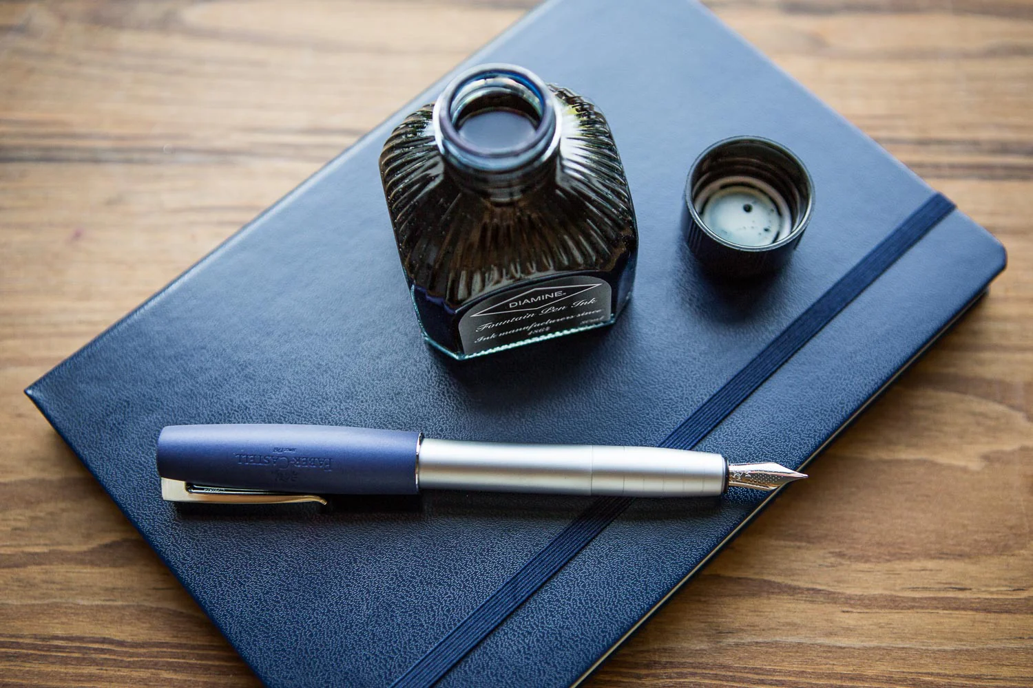 Leuchtturm1917 Medium A5 Notebook - Navy, Lined - Image 10