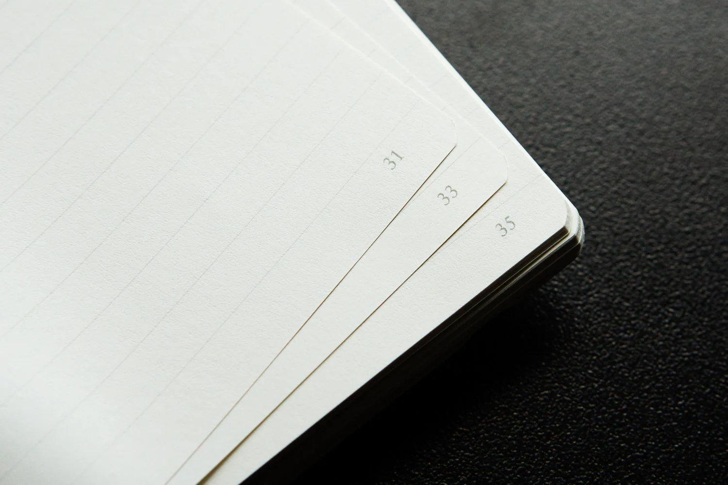 Leuchtturm1917 Medium A5 Notebook - Navy, Lined - Image 3