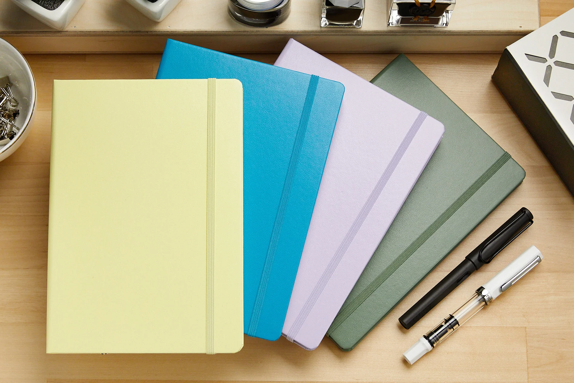Leuchtturm1917 Medium A5 Notebook - Olive, Dot Grid - Image 9