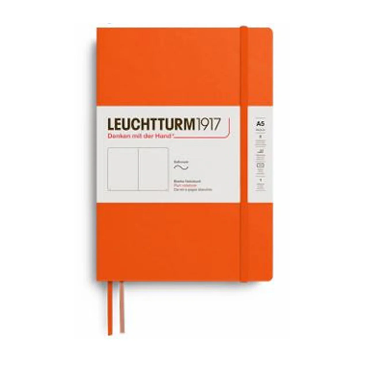 Leuchtturm1917 Medium A5 Notebook - Pumpkin, Dot Grid - Image 9