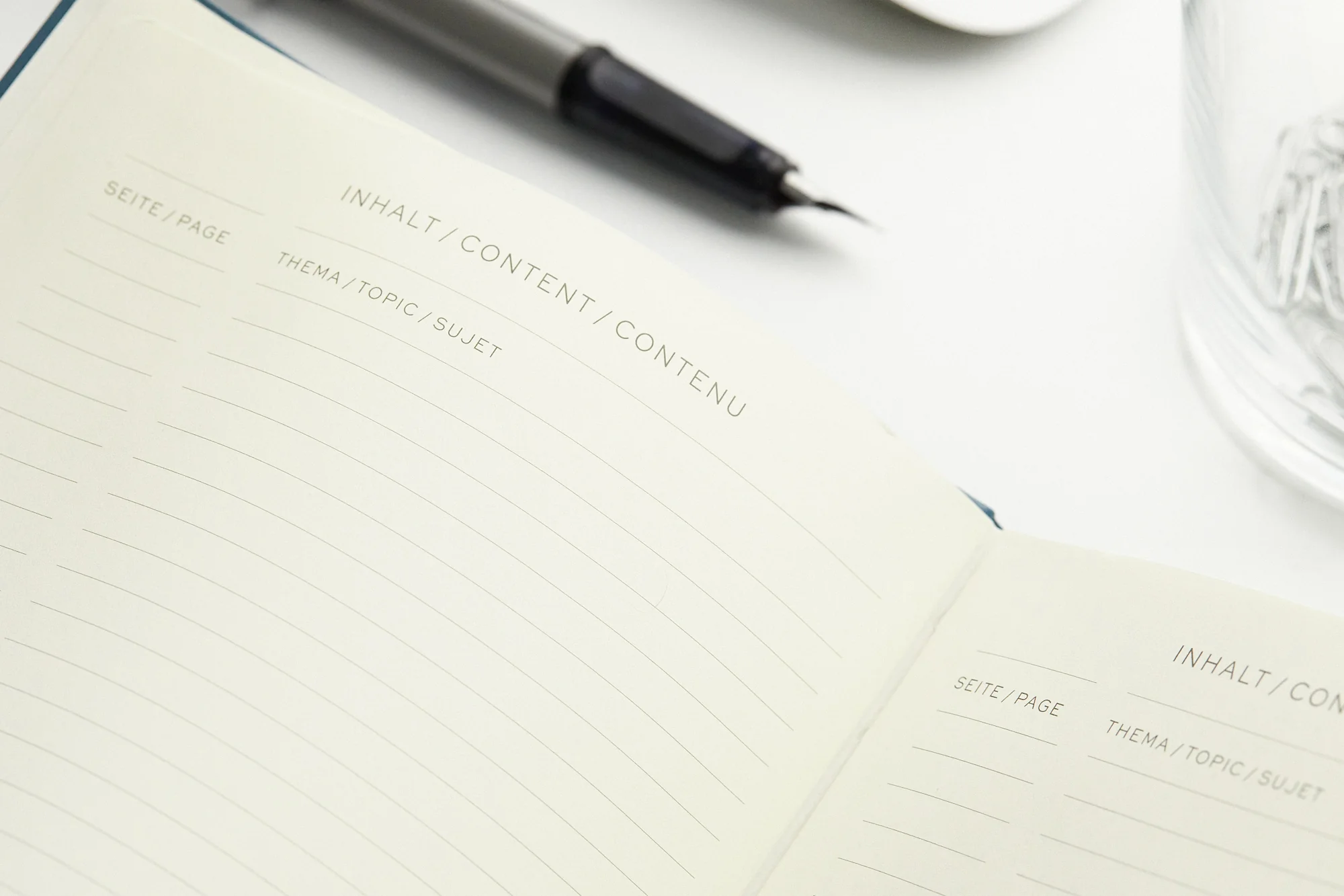 Leuchtturm1917 Medium A5 Notebook - Stone Blue, Dot Grid - Image 5