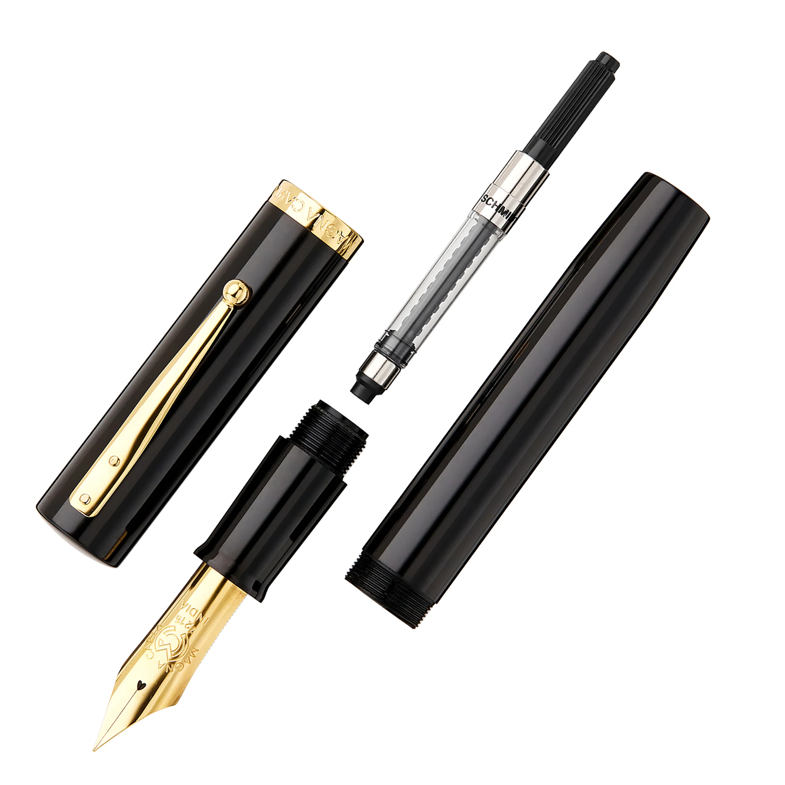 Magna Carta Mag 1000 Fountain Pen - Black - Image 3