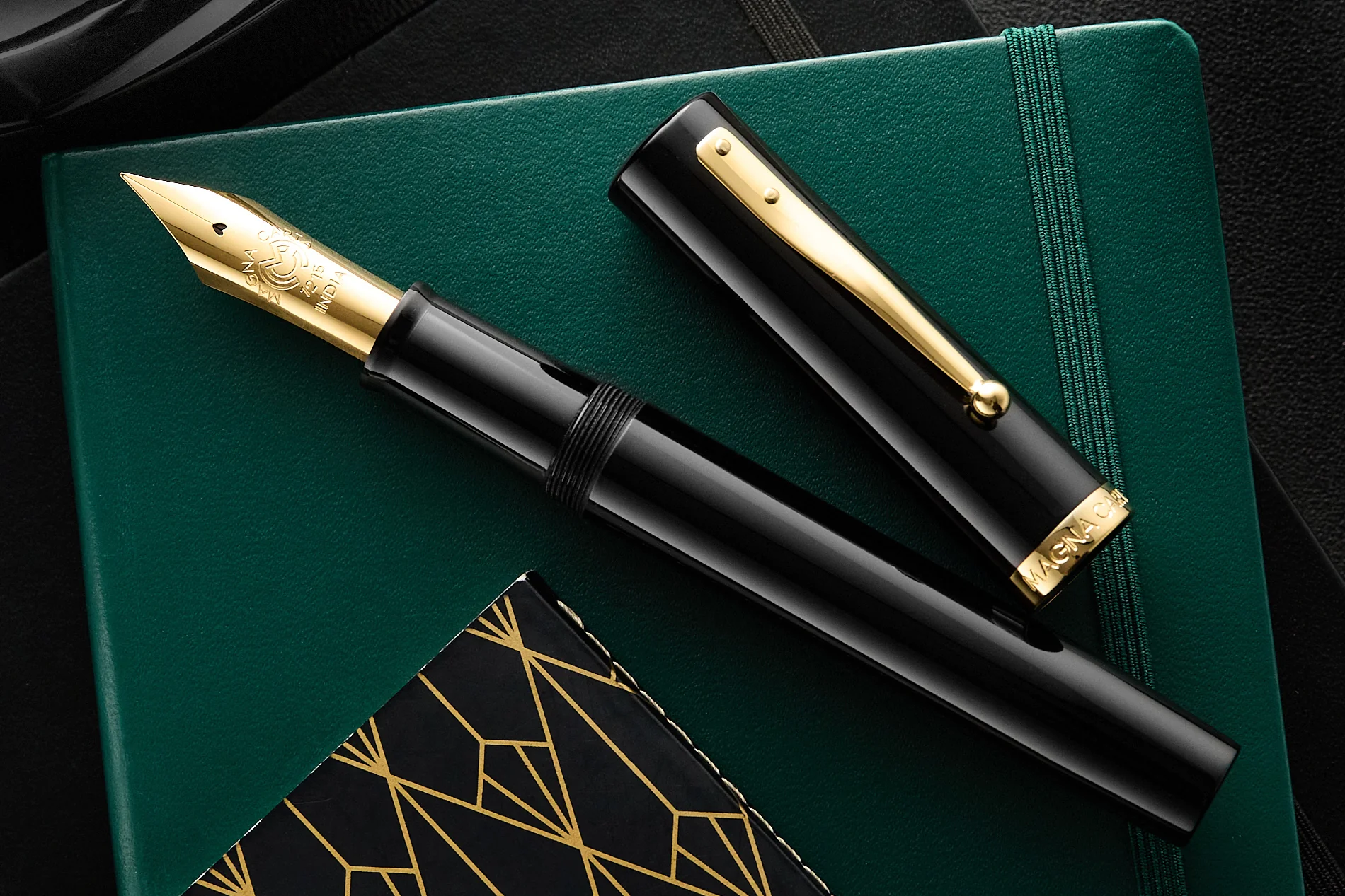 Magna Carta Mag 1000 Fountain Pen - Black - Image 4
