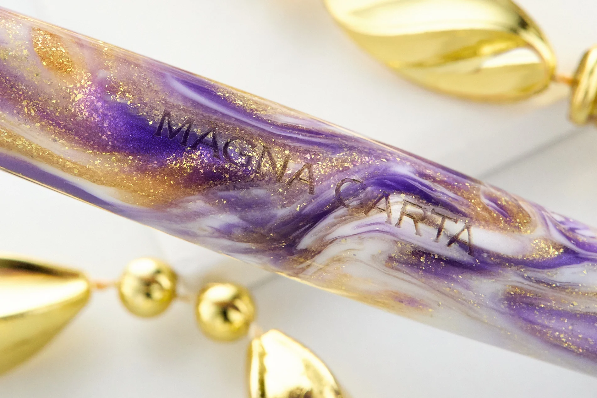 Magna Carta Mag 500 Fountain Pen - Lilac Gold (Special Edition) - Image 6