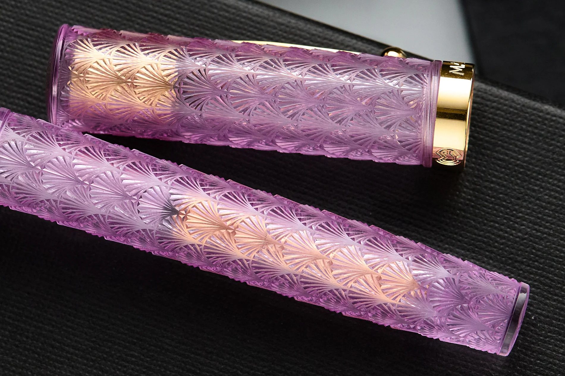 Magna Carta Mag 600 Fountain Pen - Art Deco Purple (Special Edition) - Image 3