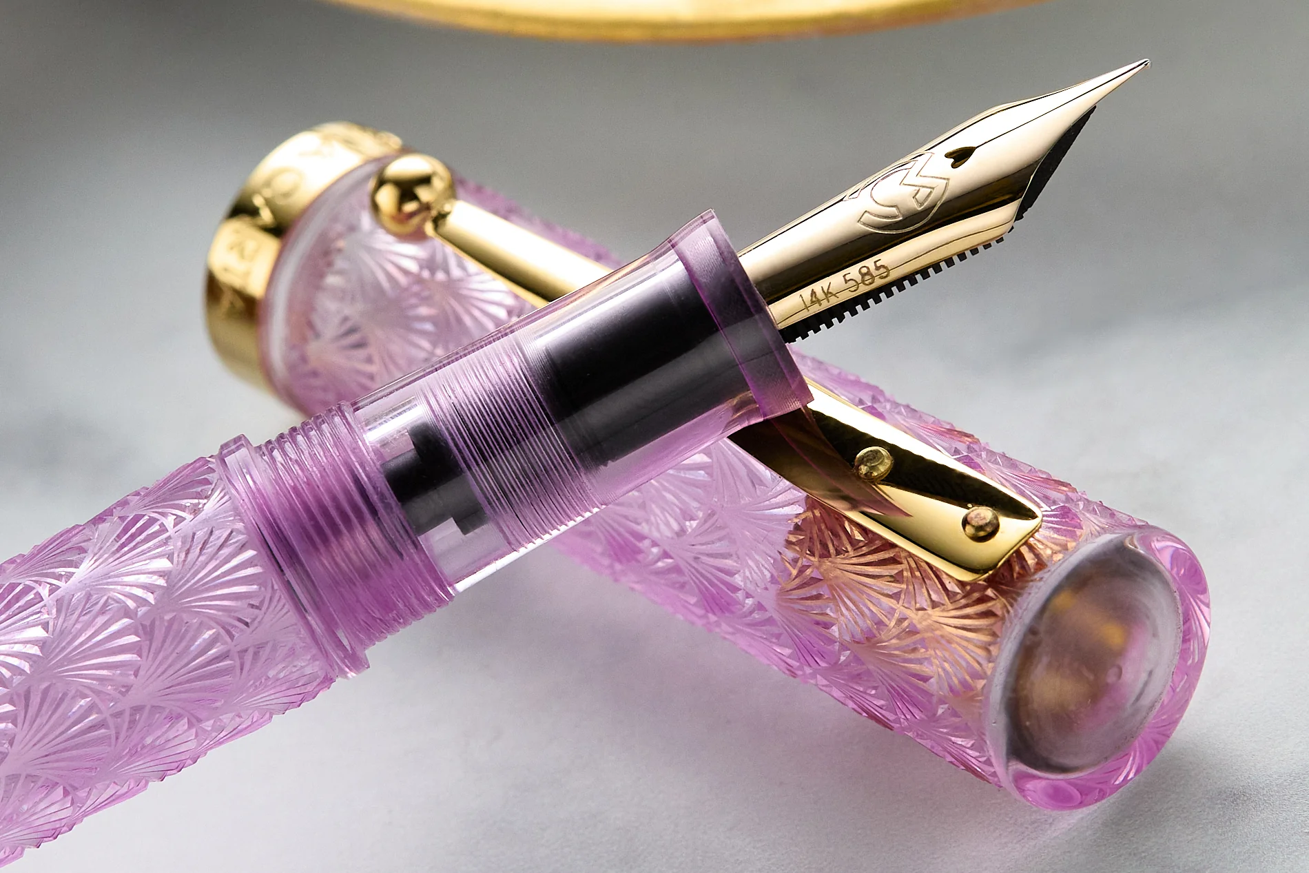 Magna Carta Mag 600 Fountain Pen - Art Deco Purple (Special Edition) - Image 4
