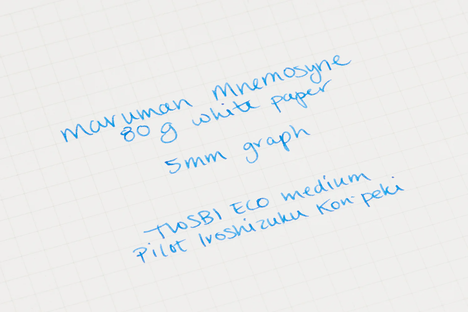Maruman Mnemosyne N182 A5 Inspiration Notepad - Graph - Image 5