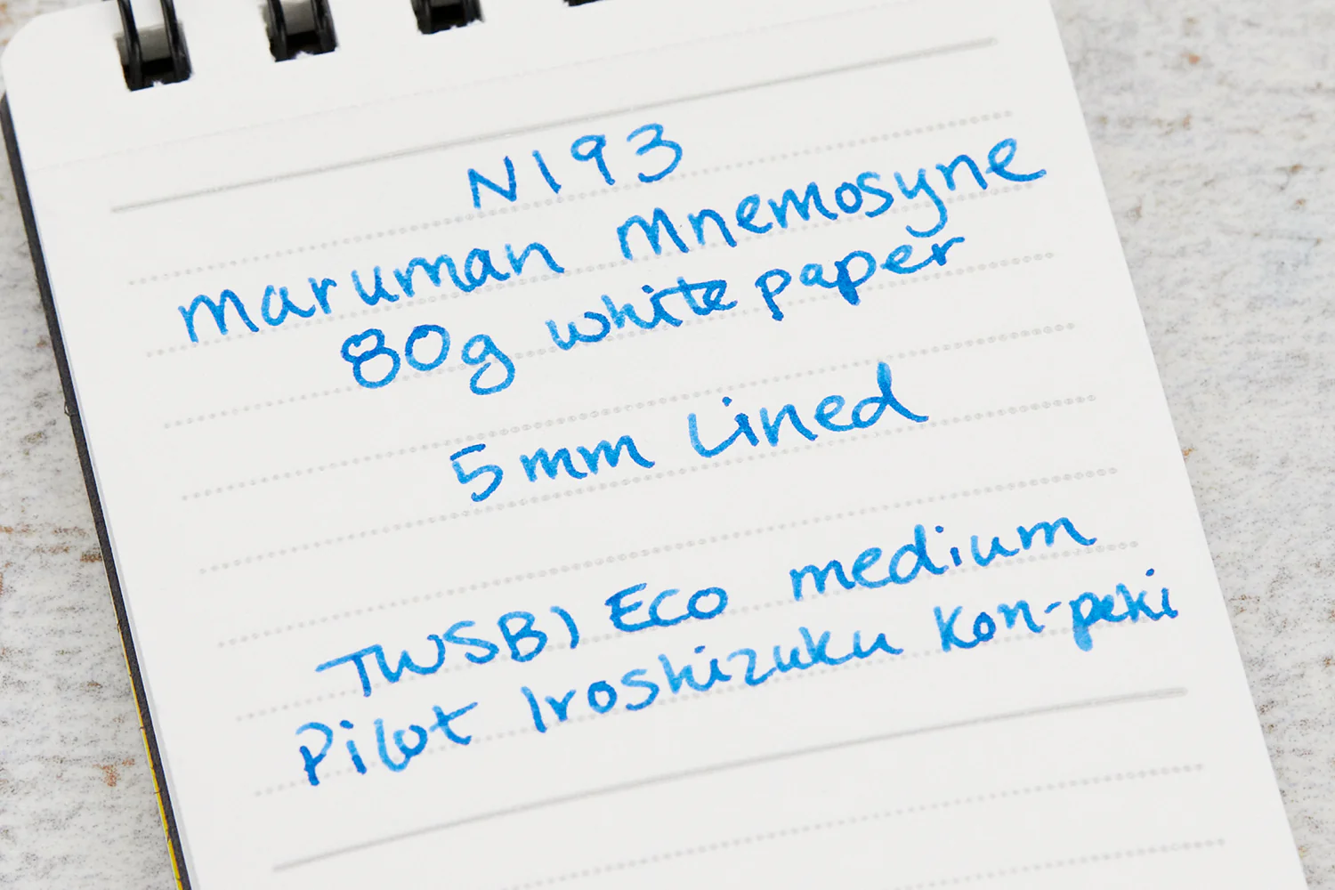 Maruman Mnemosyne N193 Notepad - Lined - Image 5