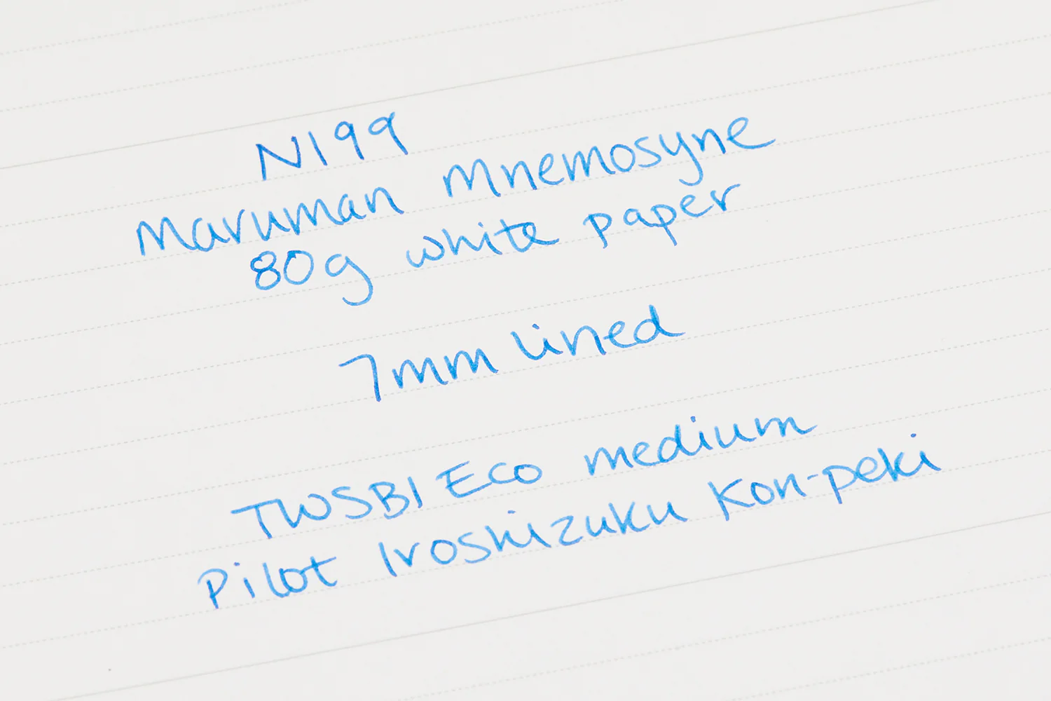 Maruman Mnemosyne N199 A4 Notebook - Lined - Image 5