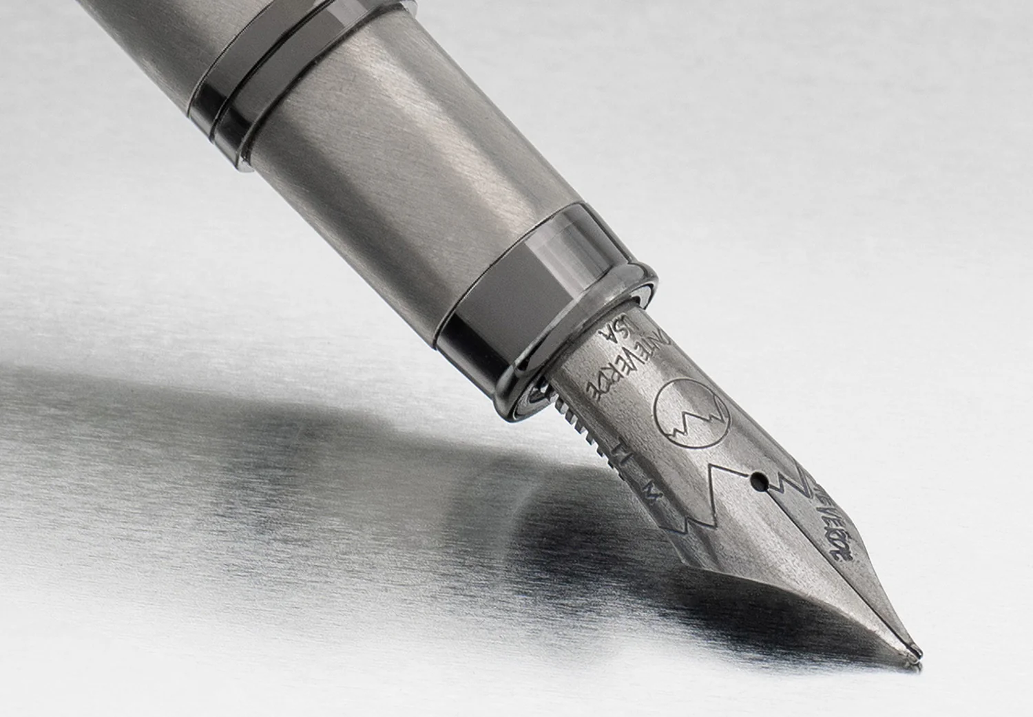 Monteverde #6 Solid Titanium Nib Unit - Image 3