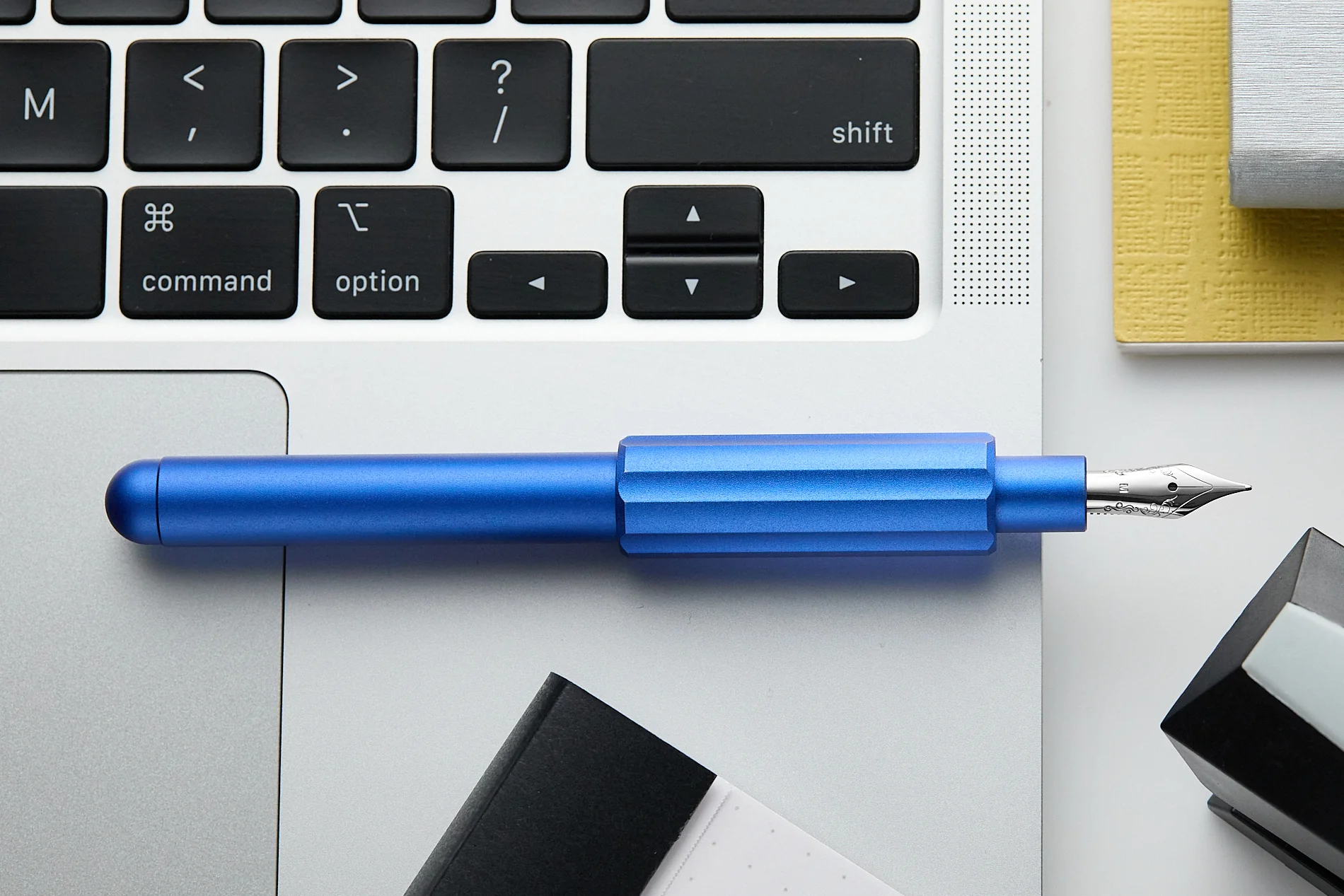 Monteverde Axis Fountain Pen - Matte Blue - Image 6