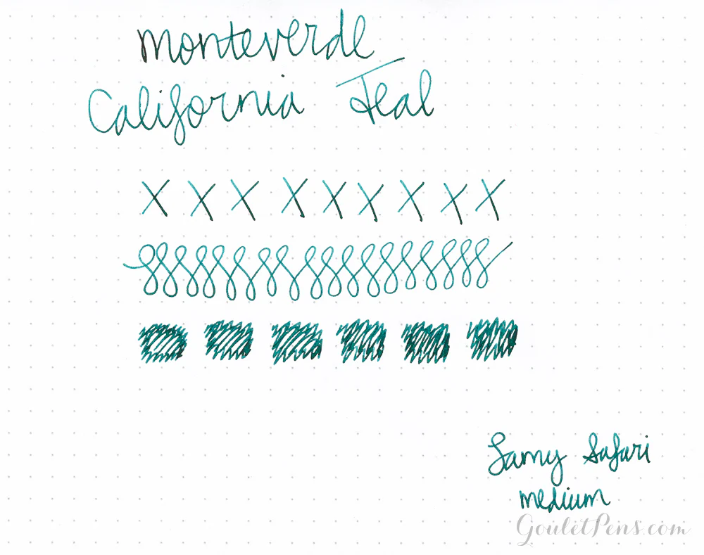 Monteverde California Teal - Ink Cartridges - Image 8