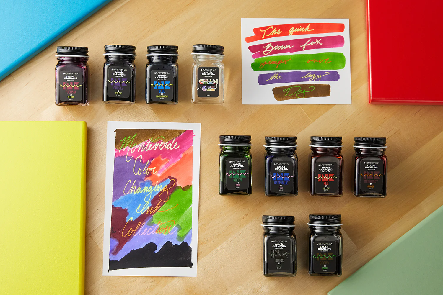 Monteverde Color Changing Bottled Ink Set - Image 3