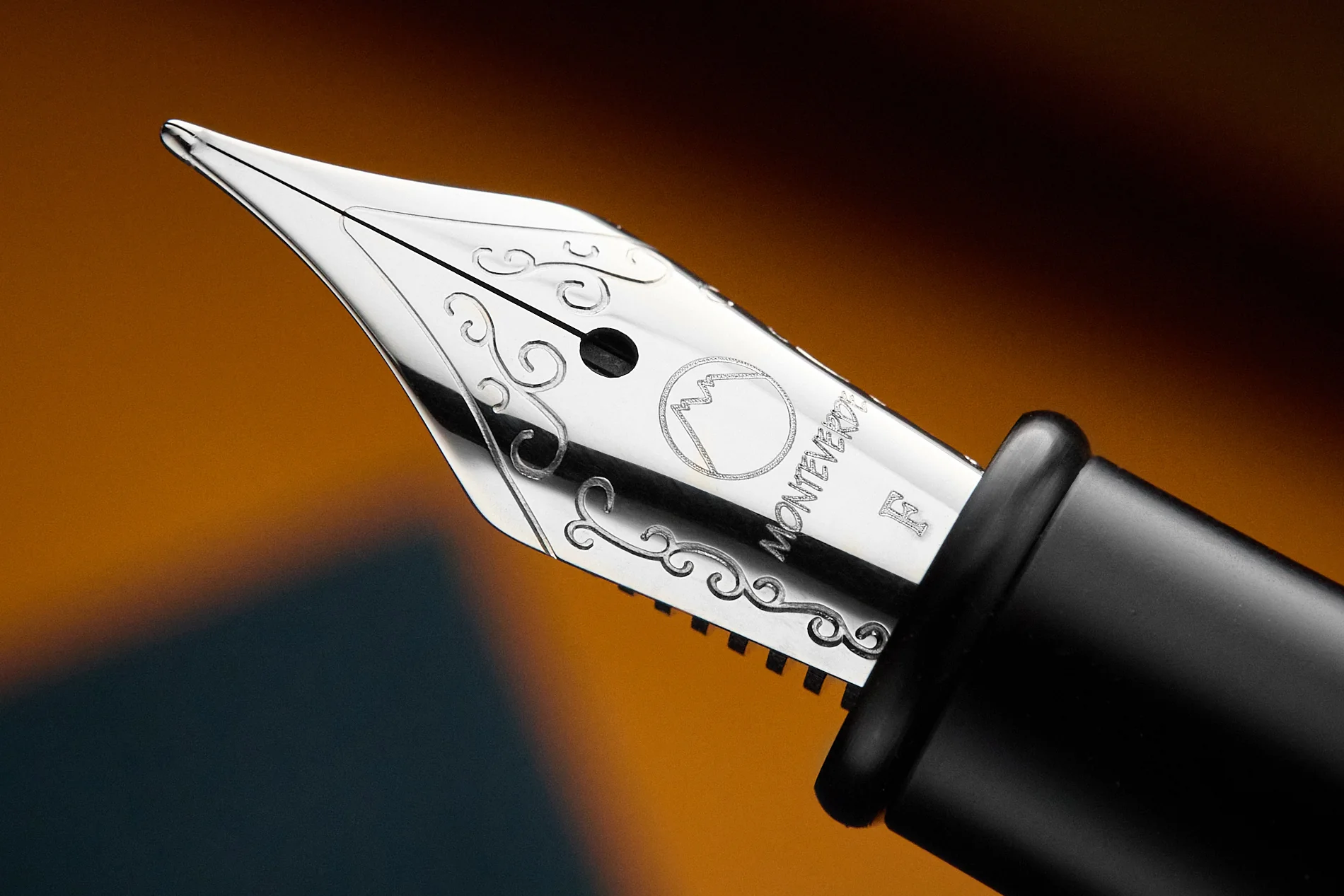 Monteverde Dakota Fountain Pen - Raw Flame - Image 10