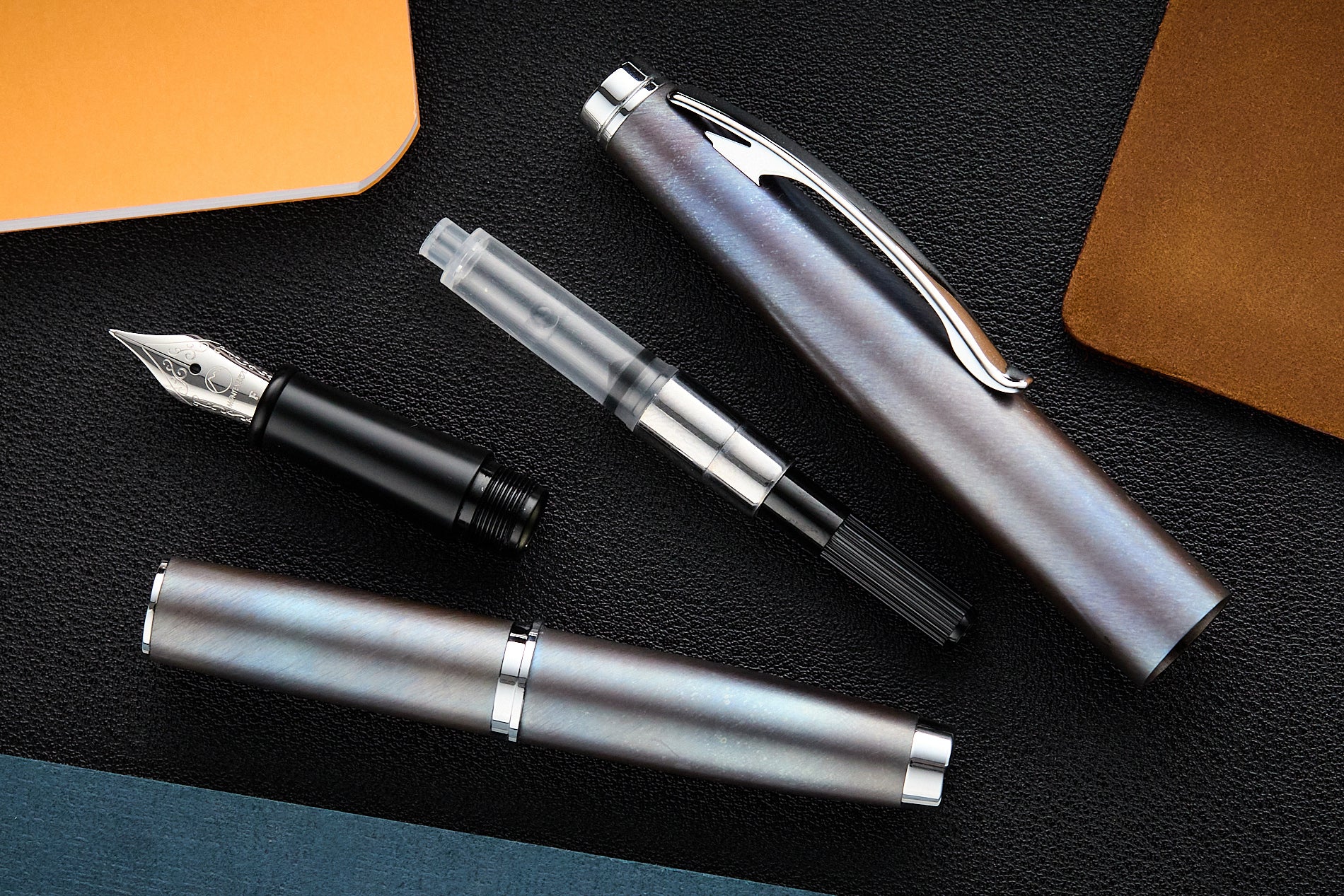 Monteverde Dakota Fountain Pen - Raw Flame - Image 9