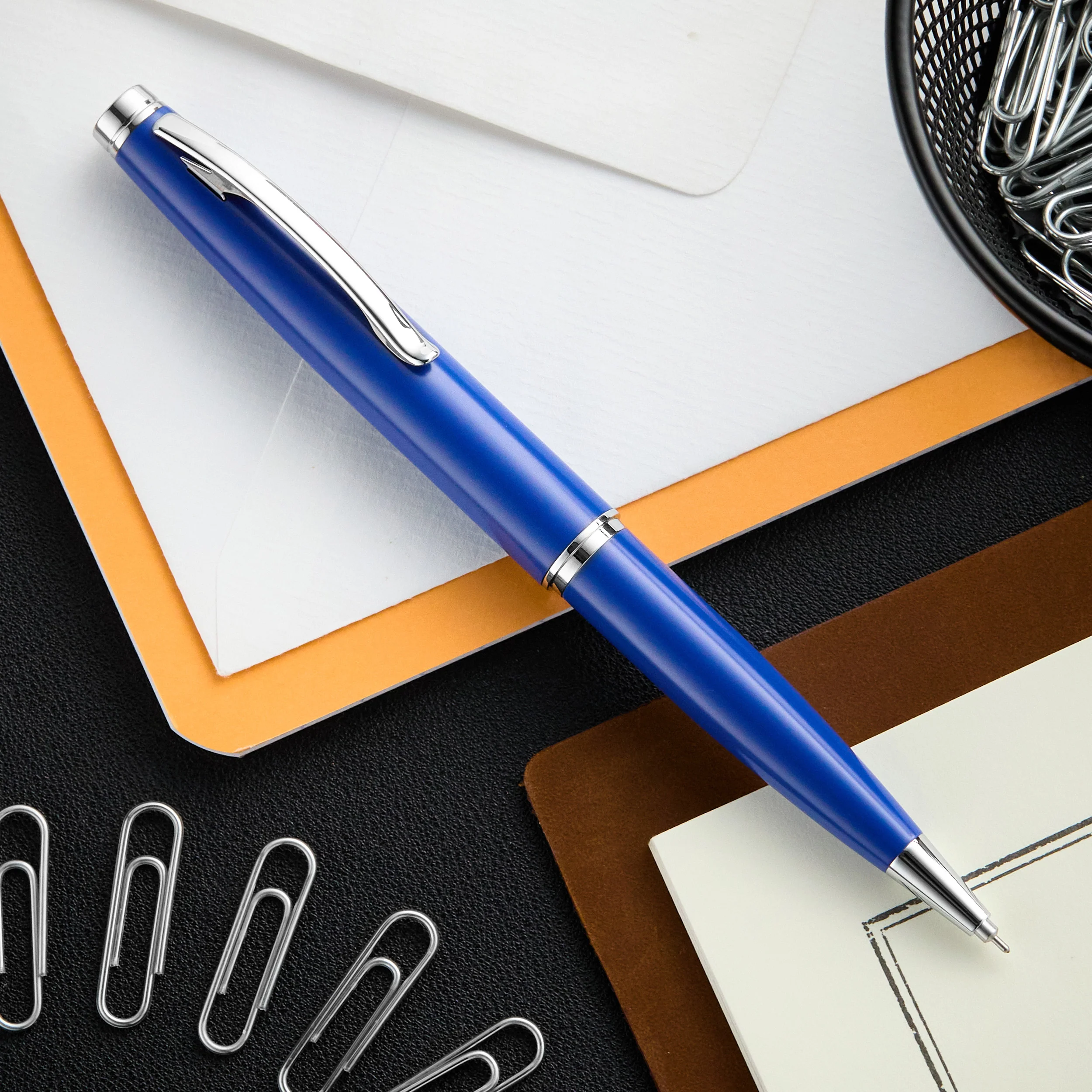 Monteverde Dakota Gel Rollerball Pen - Airforce Matte Blue - Image 6