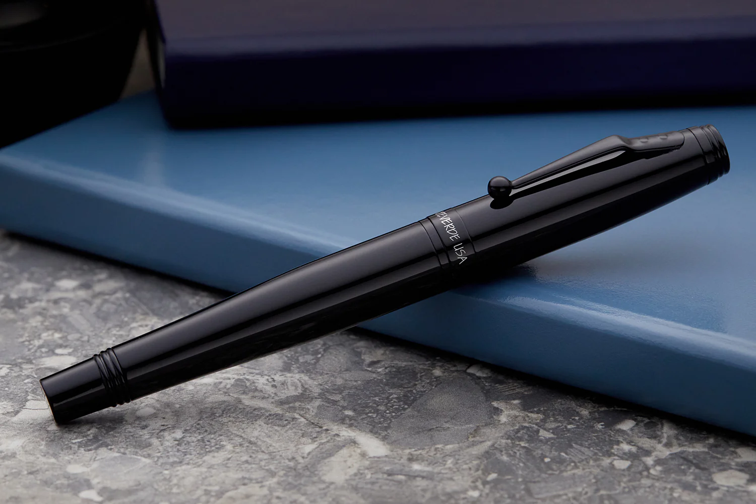 Monteverde Invincia Color Fusion Fountain Pen - Stealth Black - Image 7