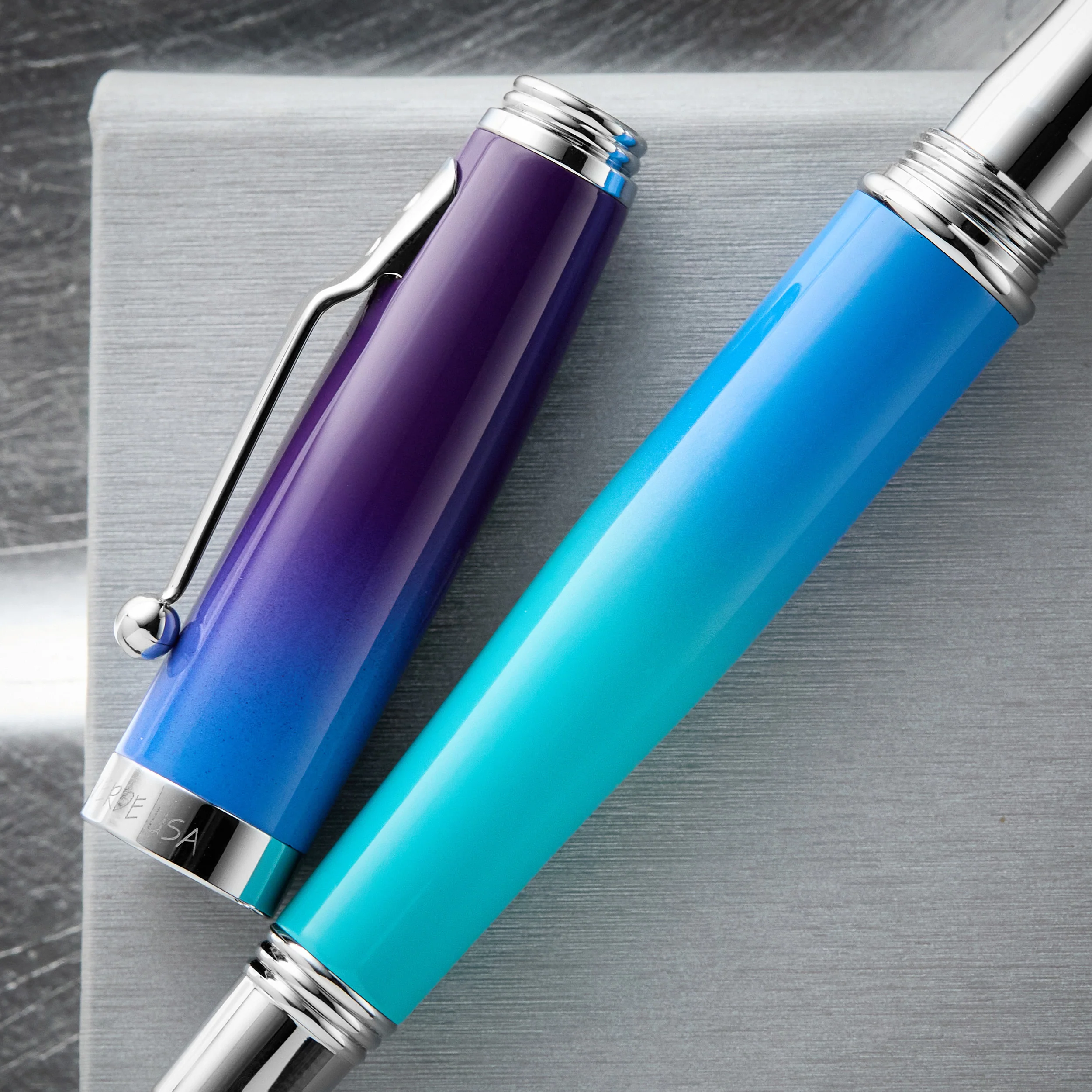 Monteverde Invincia Deluxe Fountain Pen - Twilight Ombré (Special Edition) - Image 5