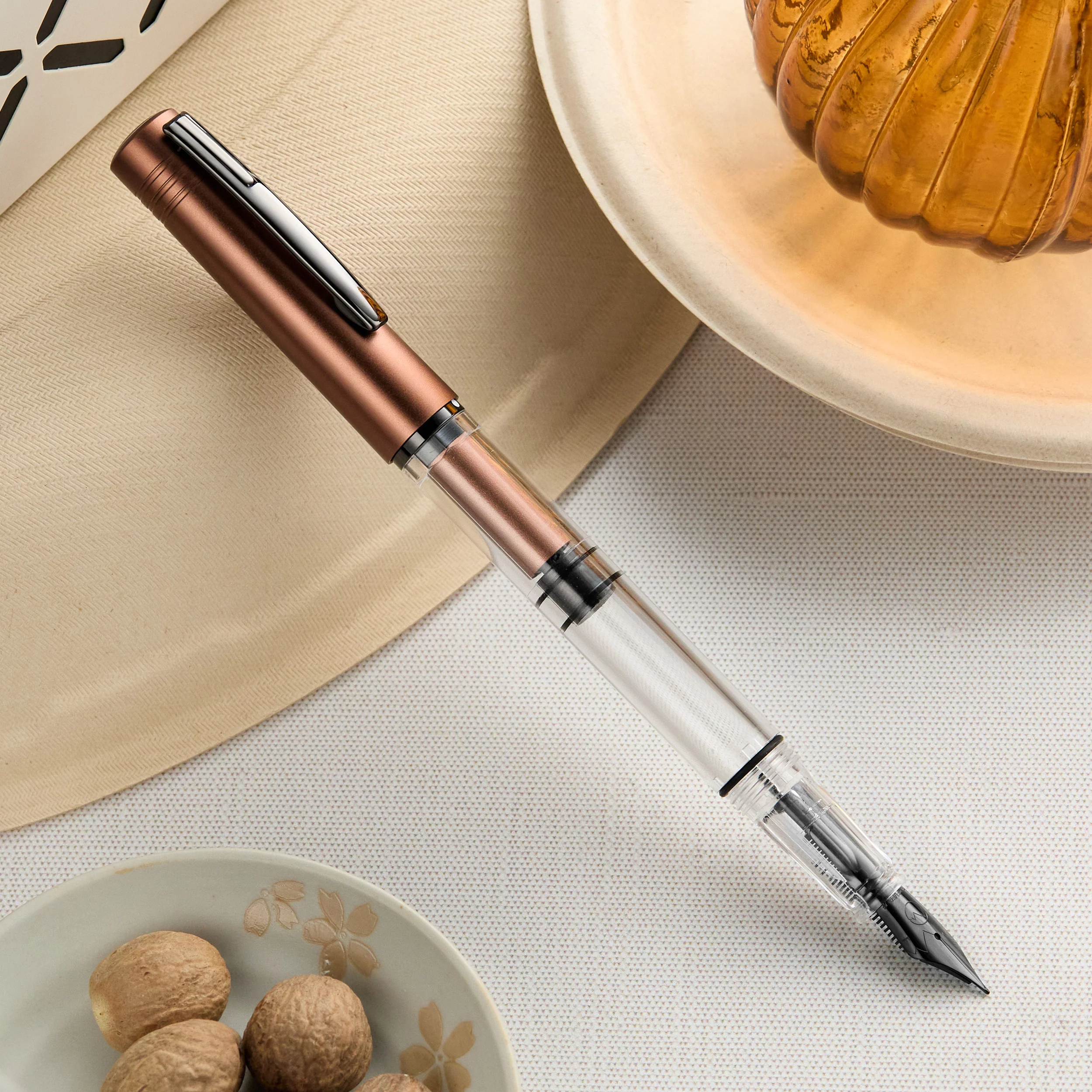 Monteverde MP1 Collectible Fountain Pen - Mocha Mousse (Special Edition) - Image 7