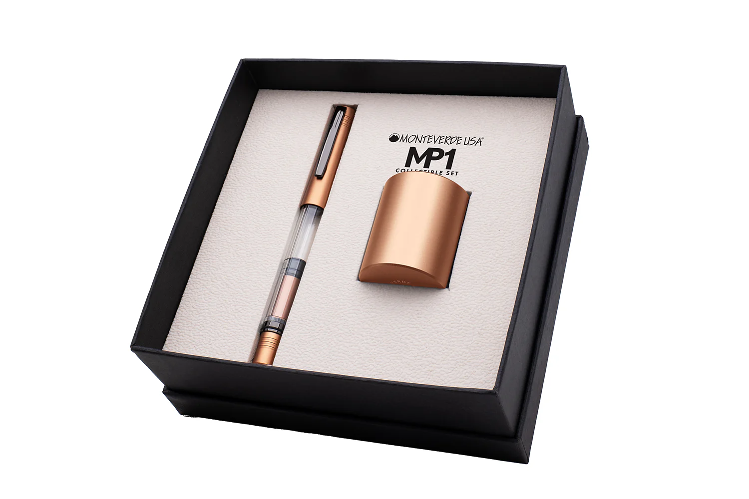 Monteverde MP1 Collectible Fountain Pen Gift Set - Mocha Mousse (Special Edition) - Image 8